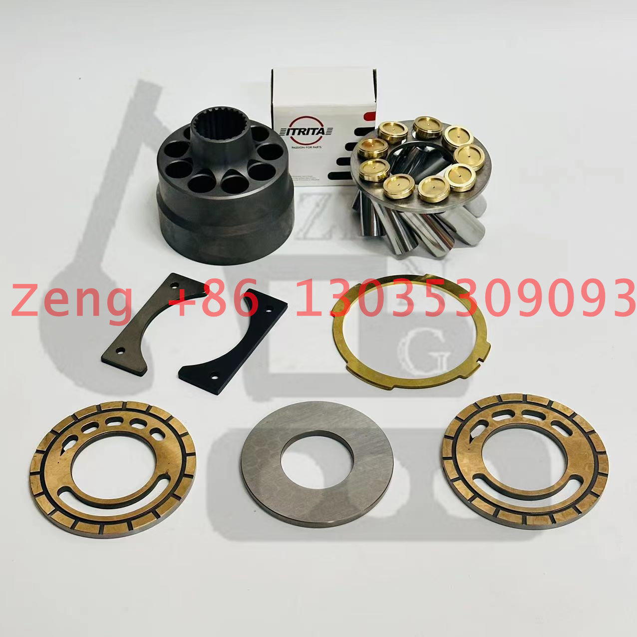 PVE35 hydraulic pump fix plate seat