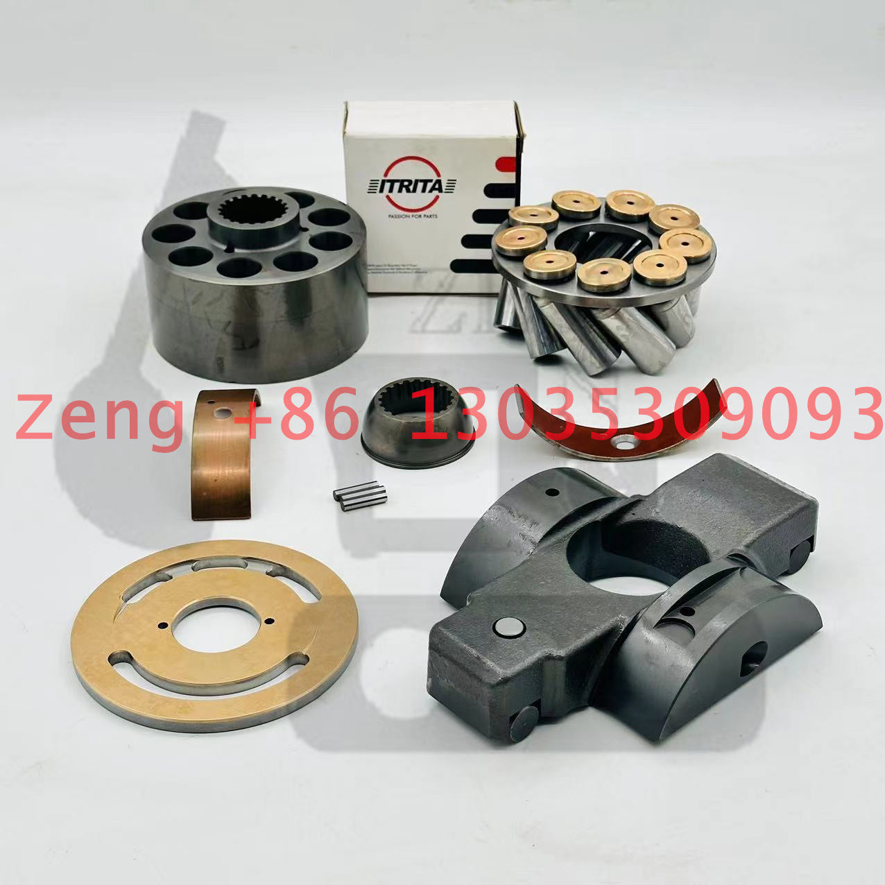 KAYABA PSVL-54CG CAT304 hydraulic pump valve plate