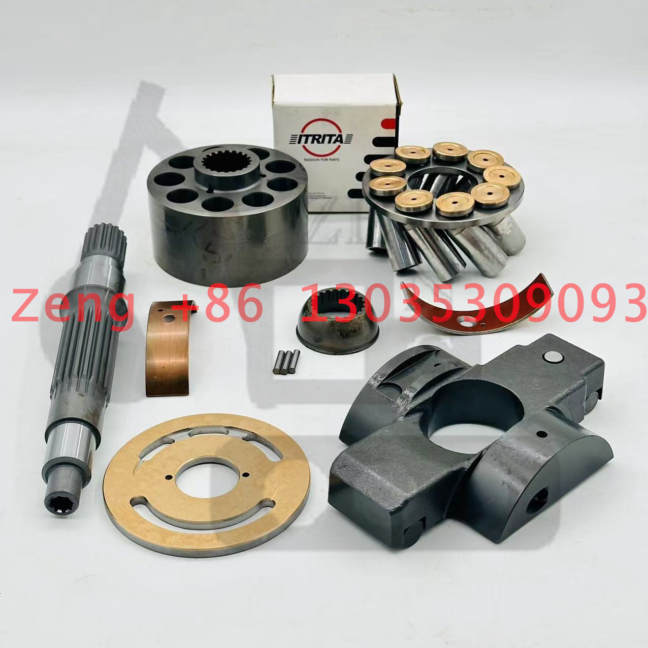 KAYABA PSVL-54CG CAT304 hydraulic pump cylinder block rotor