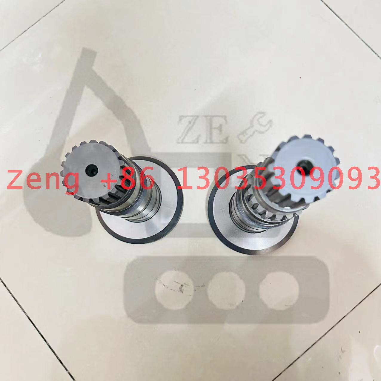 HPV118 hydraulic pump drive shaft