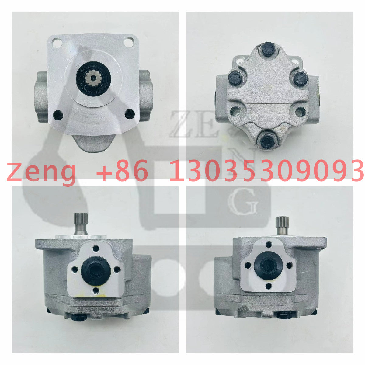 PC40-7 hydraulic pump gear pump pilot pump