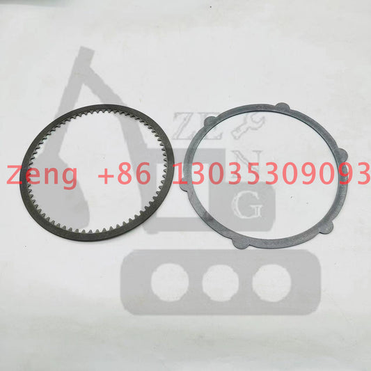 M3V290 travel motor separation plate and friction plate