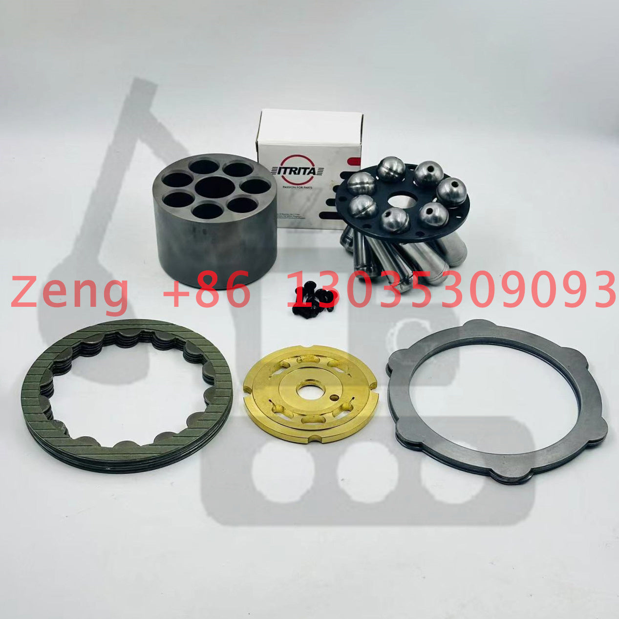 KMF125 PC200-8 swing motor piston shoe