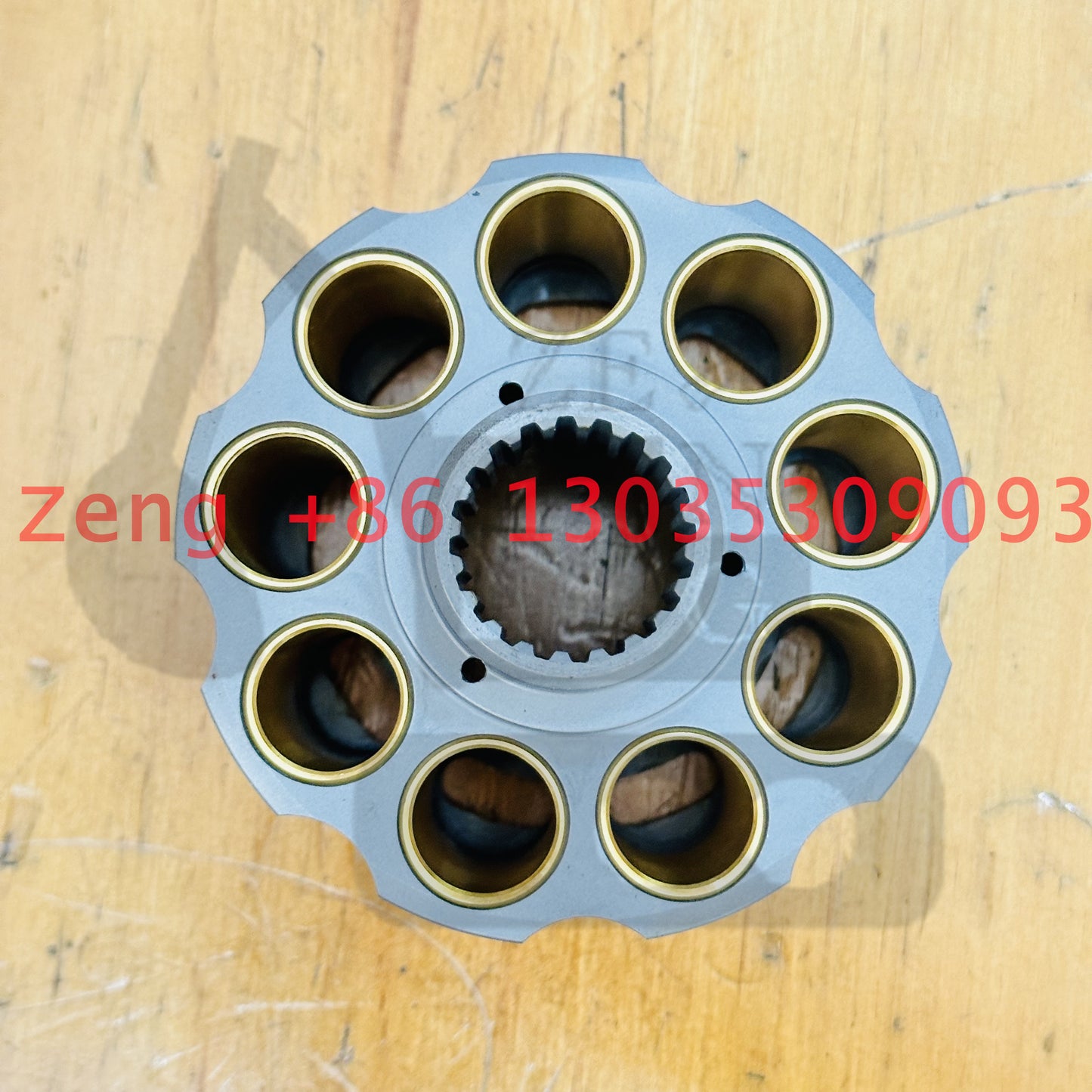 Nabtesco GM07VA travel motor cylinder block rotor