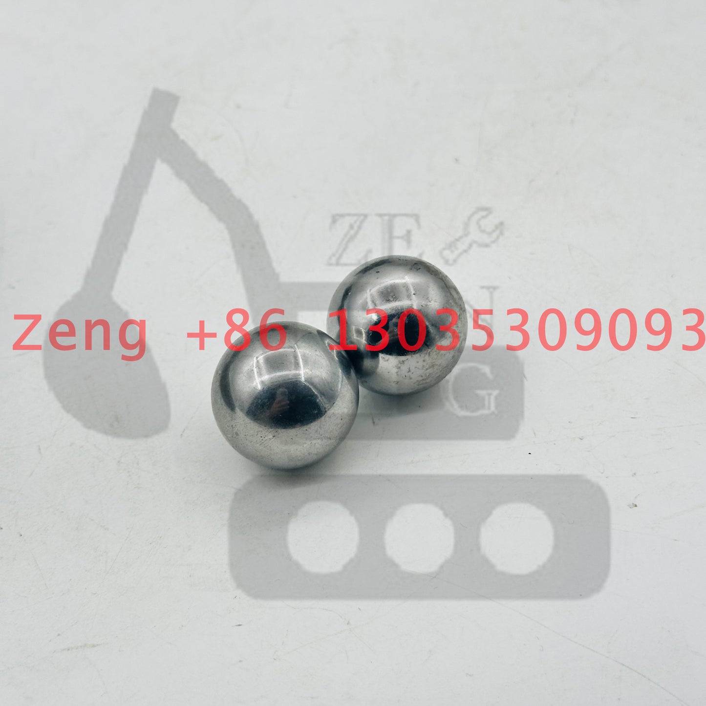 Hitachi HMGE68 travel motor swash plate ball pivot