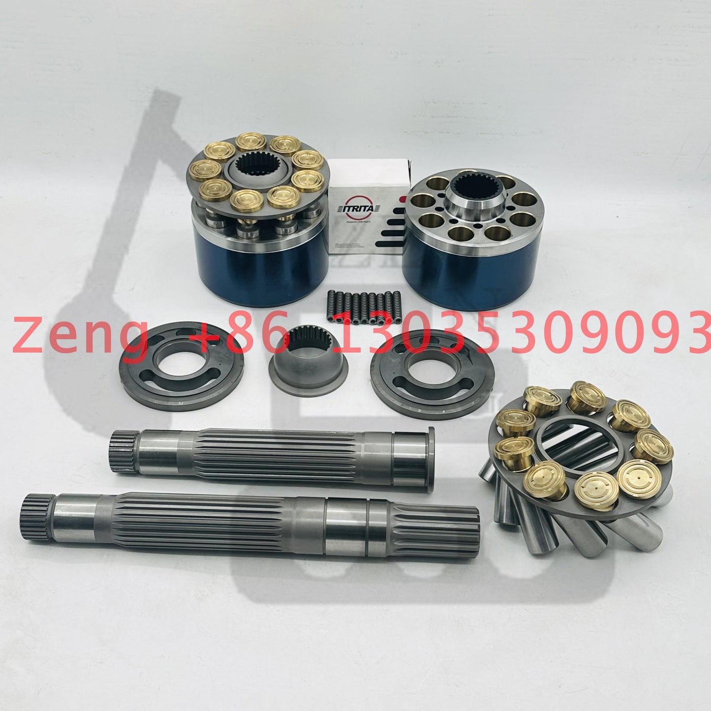 Kawasaki K7V125 hydraulic pump rotory group and spare parts for Hyundai R225S，Kobelco SK200-10 SK210-10 SK260LC SK330，Sany SY245H SY265，XCMG XE215 XE250，Liugong CLG925 excavator