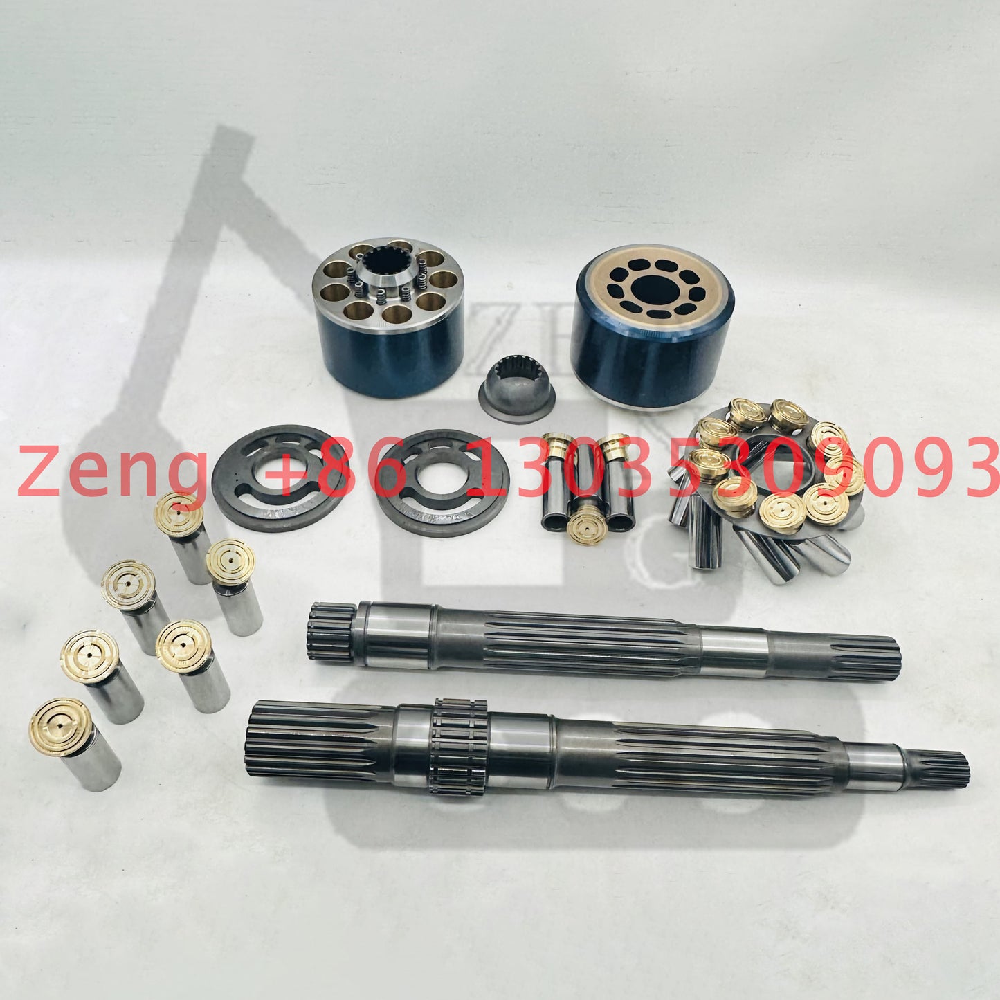 Kawasaki K5V200 hydraulic pump rotory group and spare parts for Kobelco SK400-8 SK410 SK420 SK460-8，Hyundai R350 R455 R480 R485，Volvo EC460，Hitachi EX450 EX470 ZAX450，Caterpillar CAT349D/E/F excavator