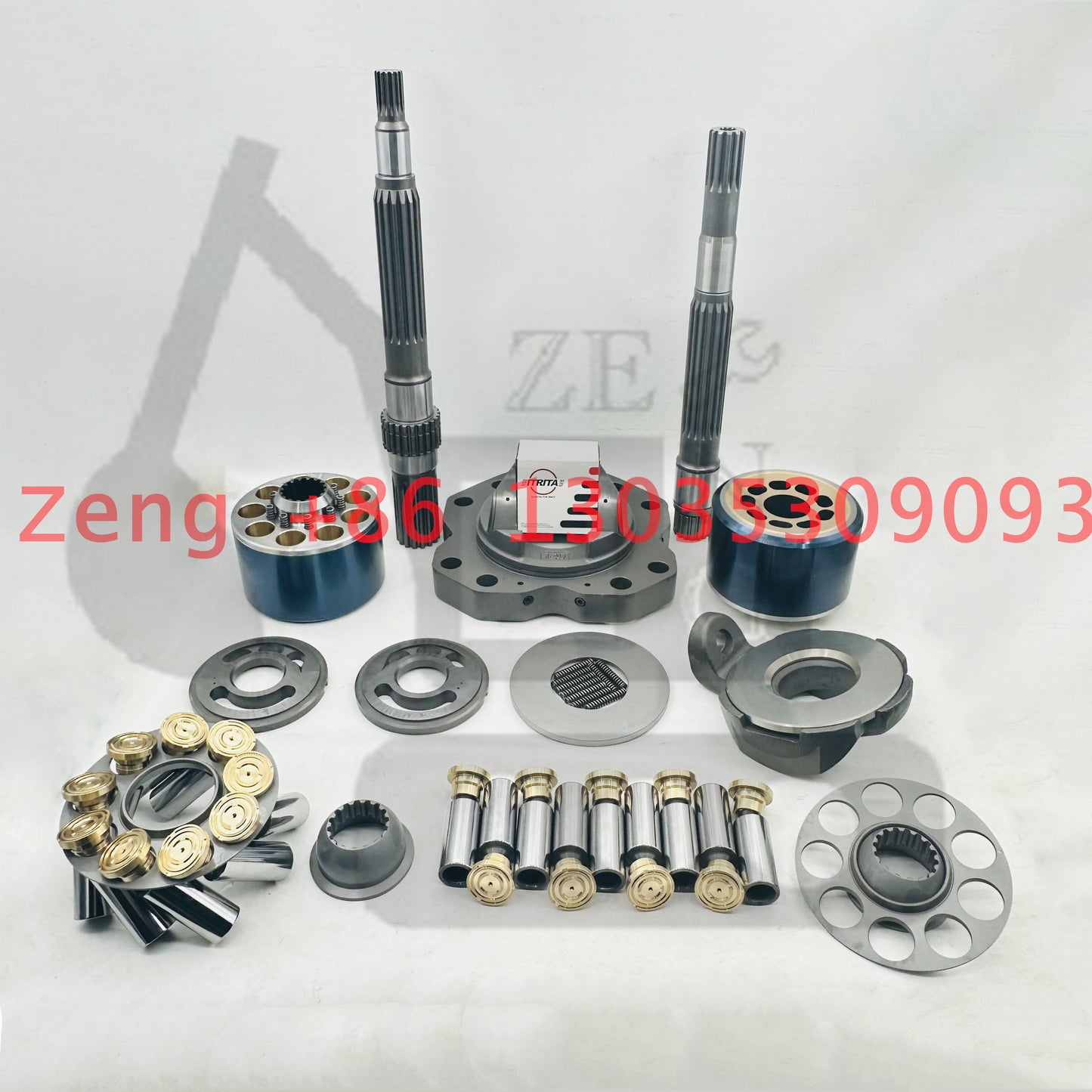 Kawasaki K5V200 hydraulic pump rotory group and spare parts for Kobelco SK400-8 SK410 SK420 SK460-8，Hyundai R350 R455 R480 R485，Volvo EC460，Hitachi EX450 EX470 ZAX450，Caterpillar CAT349D/E/F excavator