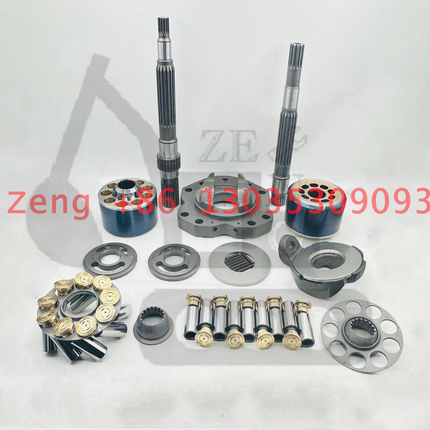 Kawasaki K5V200 hydraulic pump rotory group and spare parts for Kobelco SK400-8 SK410 SK420 SK460-8，Hyundai R350 R455 R480 R485，Volvo EC460，Hitachi EX450 EX470 ZAX450，Caterpillar CAT349D/E/F excavator