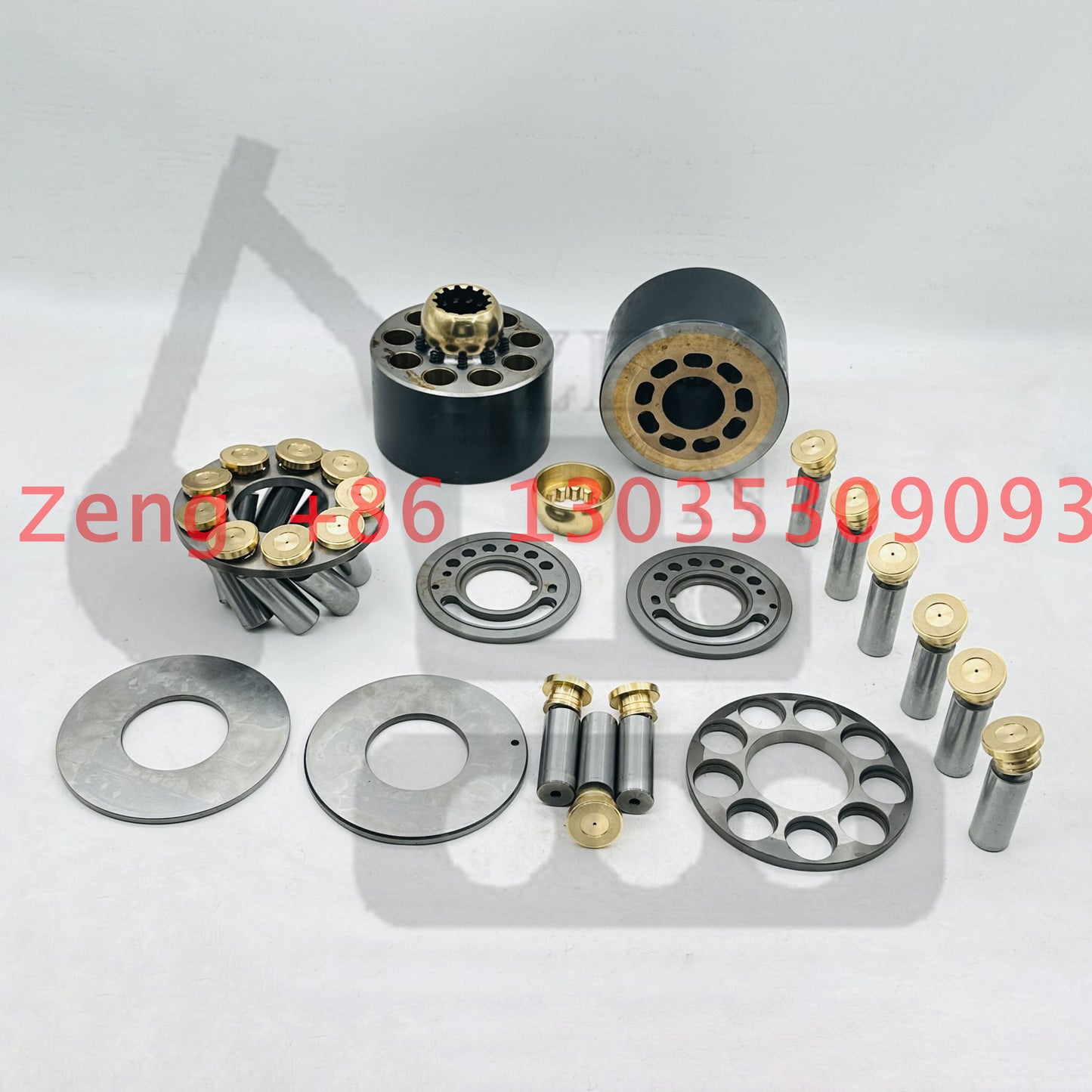 SBS120E hydraulic pump set plate retainer plate retainer shoe