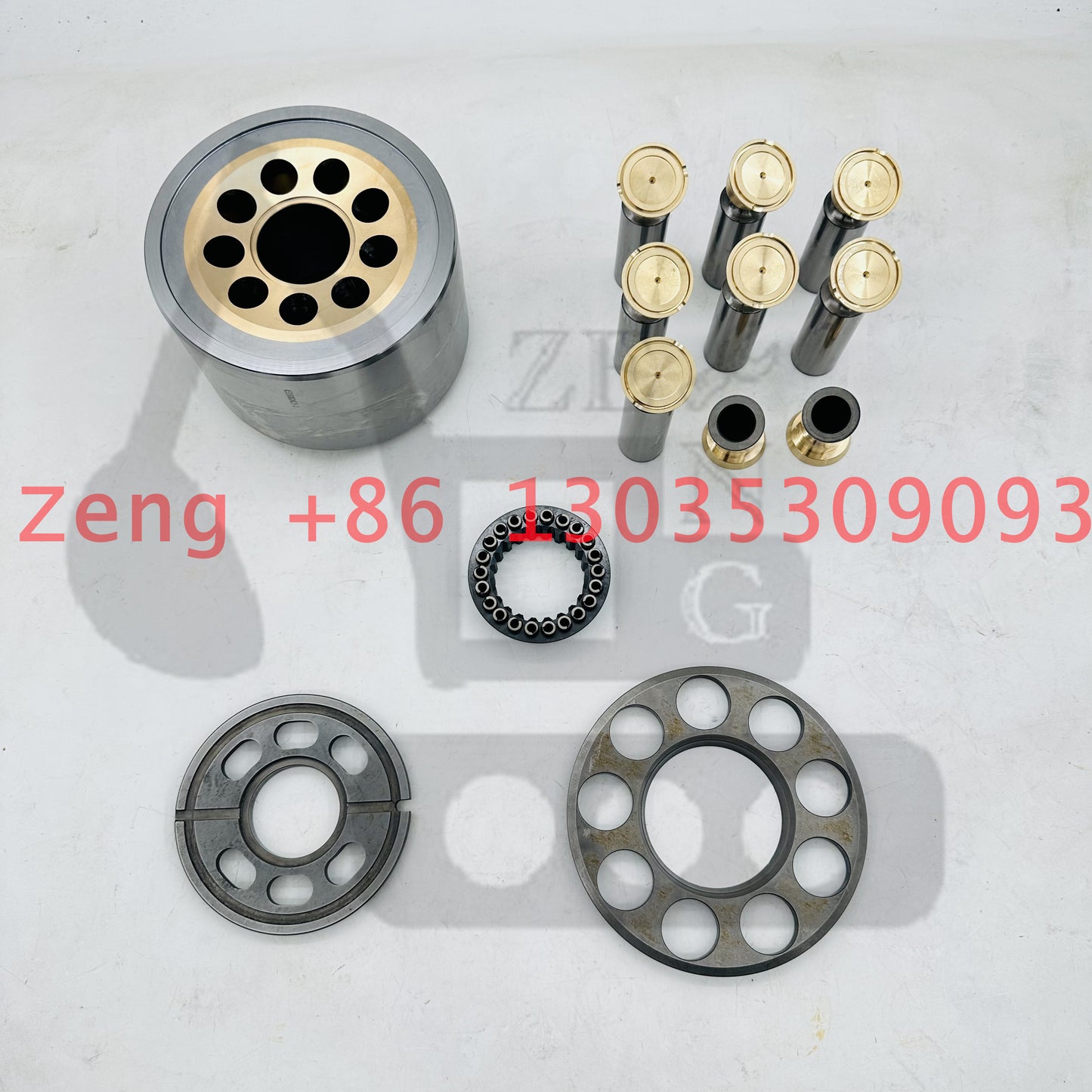 Liebherr FMV100 travel motor piston shoe