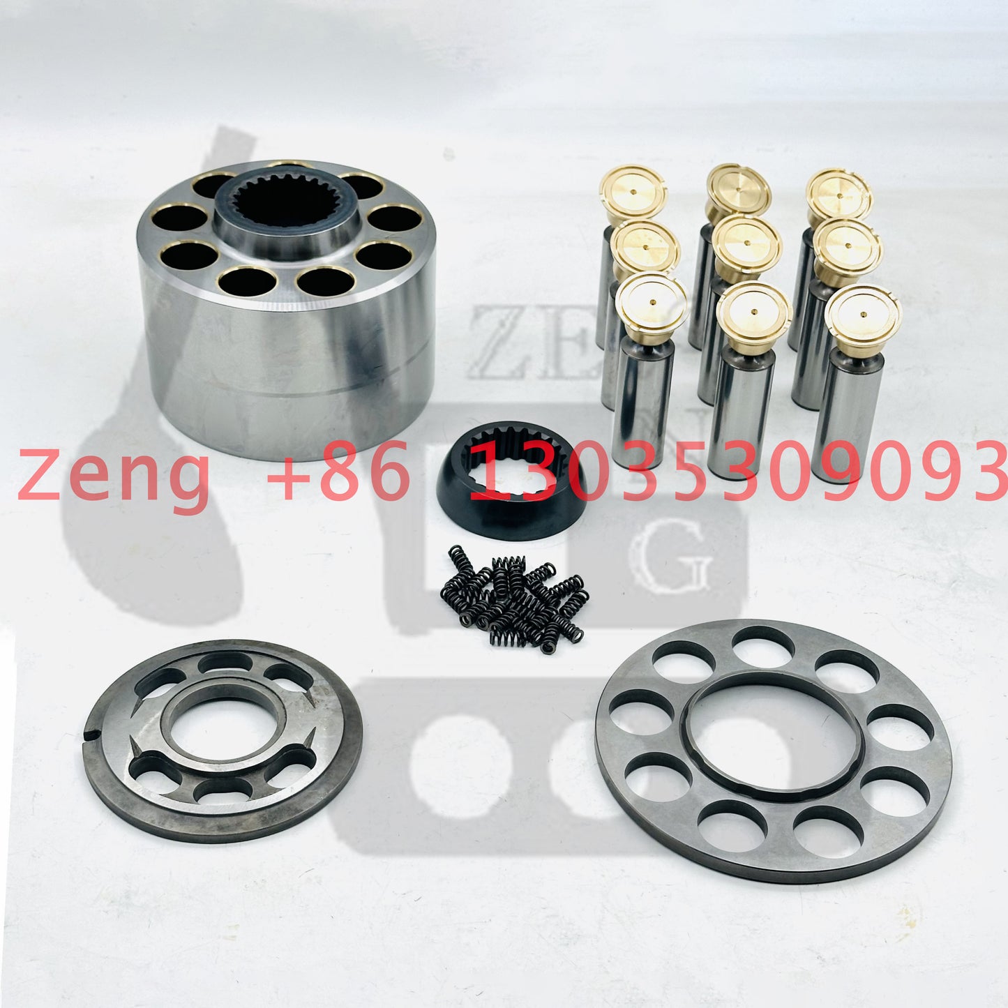 Liebherr FMV100 travel motor set plate retainer pplate retainer shoe