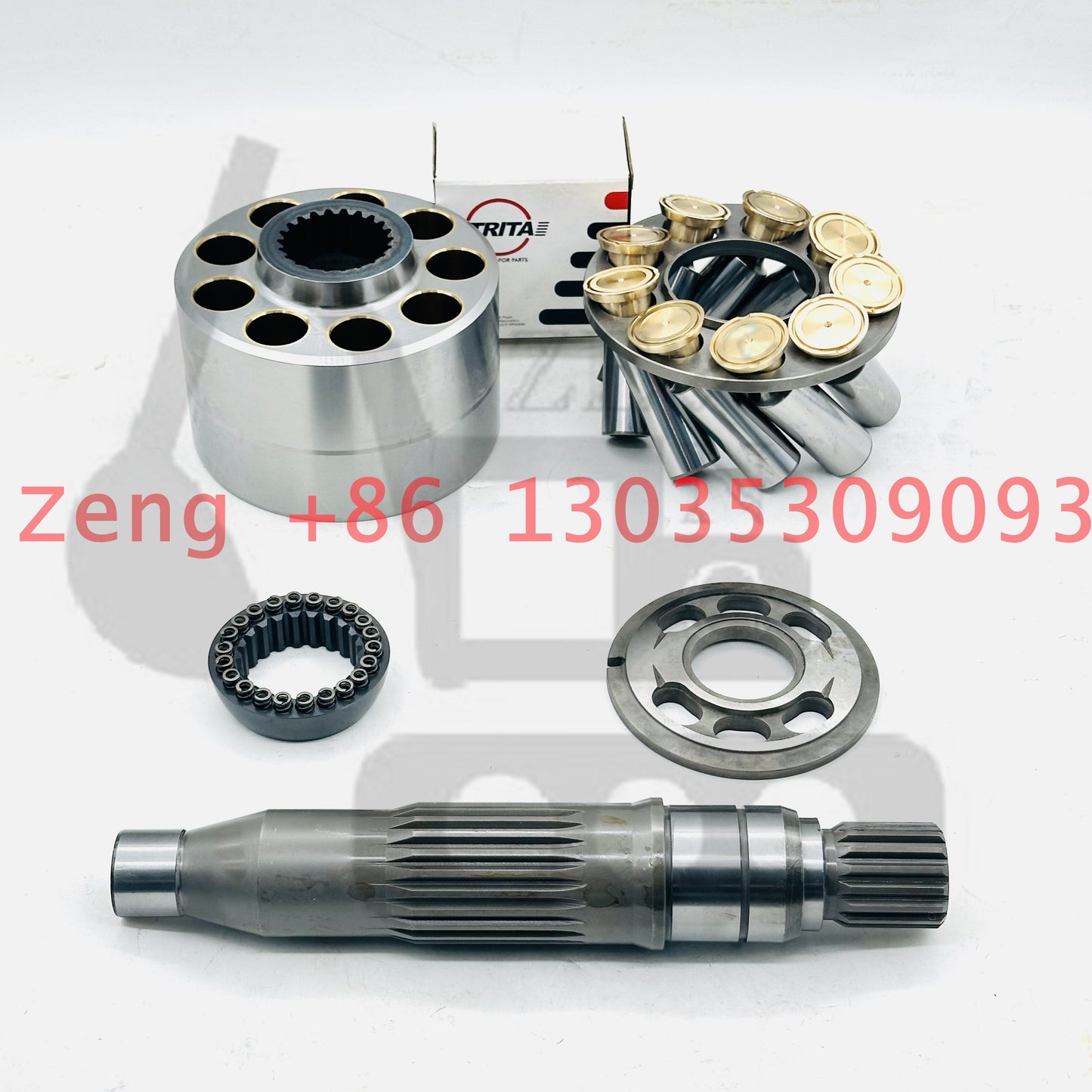 Liebherr FMV100 travel motor piston shoe