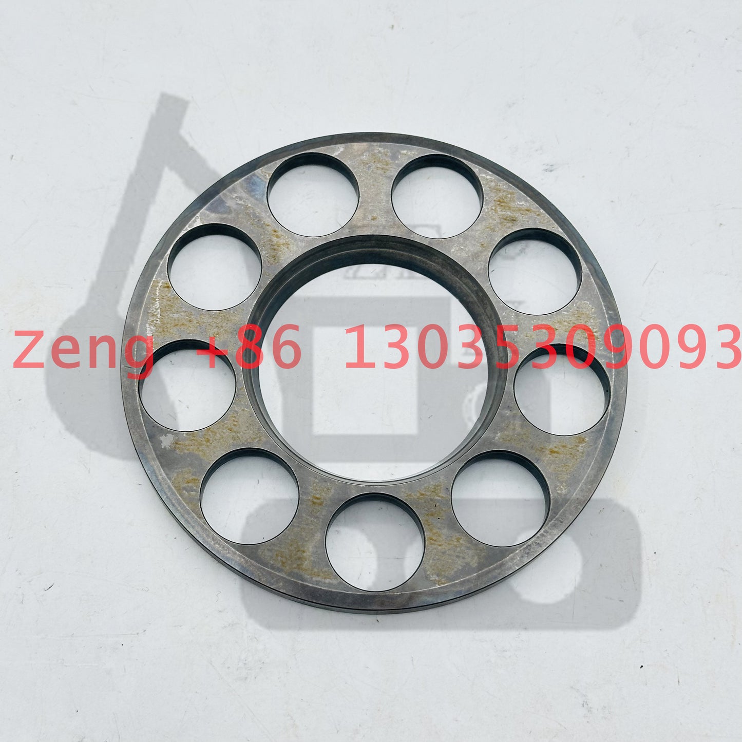 Liebherr FMV100 travel motor set plate retainer pplate retainer shoe