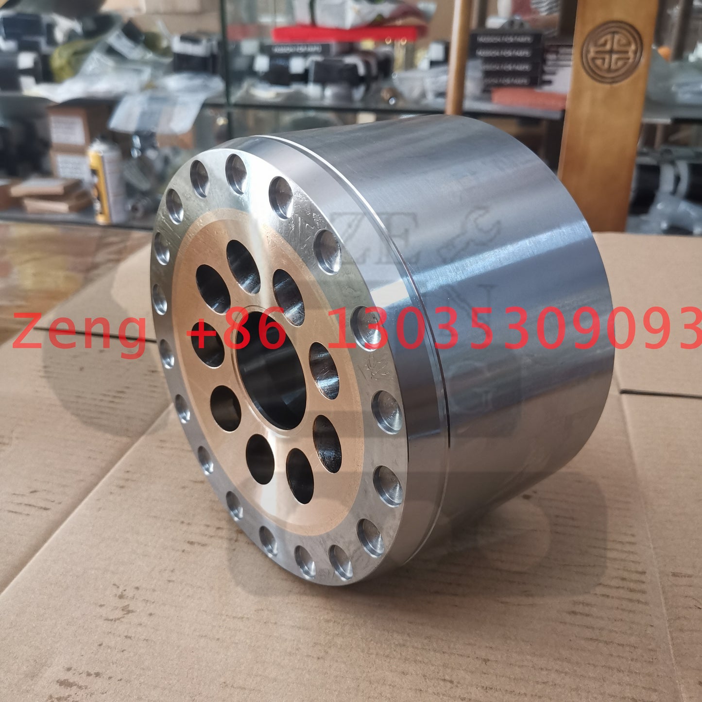 LIEBHERR FMF250 hydraulic axial variable fixed piston motor cylinder block rotor barrel