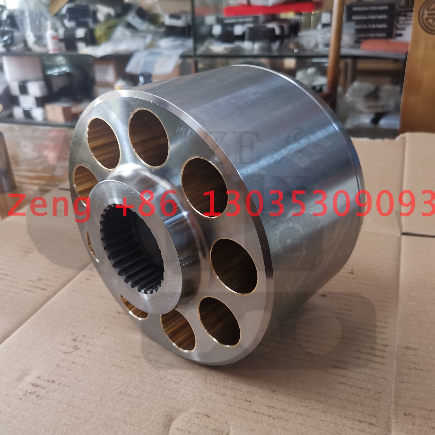 LIEBHERR FMF250 hydraulic axial variable fixed piston motor cylinder block rotor barrel