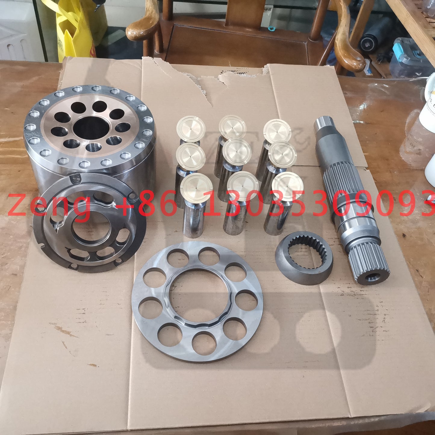 LIEBHERR FMF250 hydraulic axial variable fixed piston motor parts