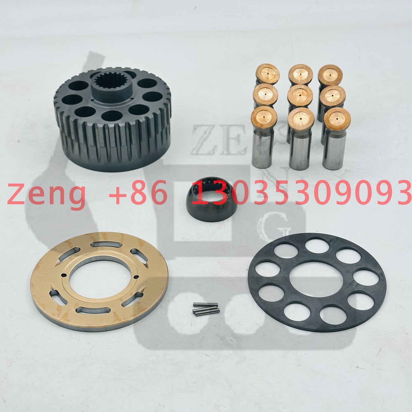 KAYABA MAG-33VP travel motor retainer plate set plate