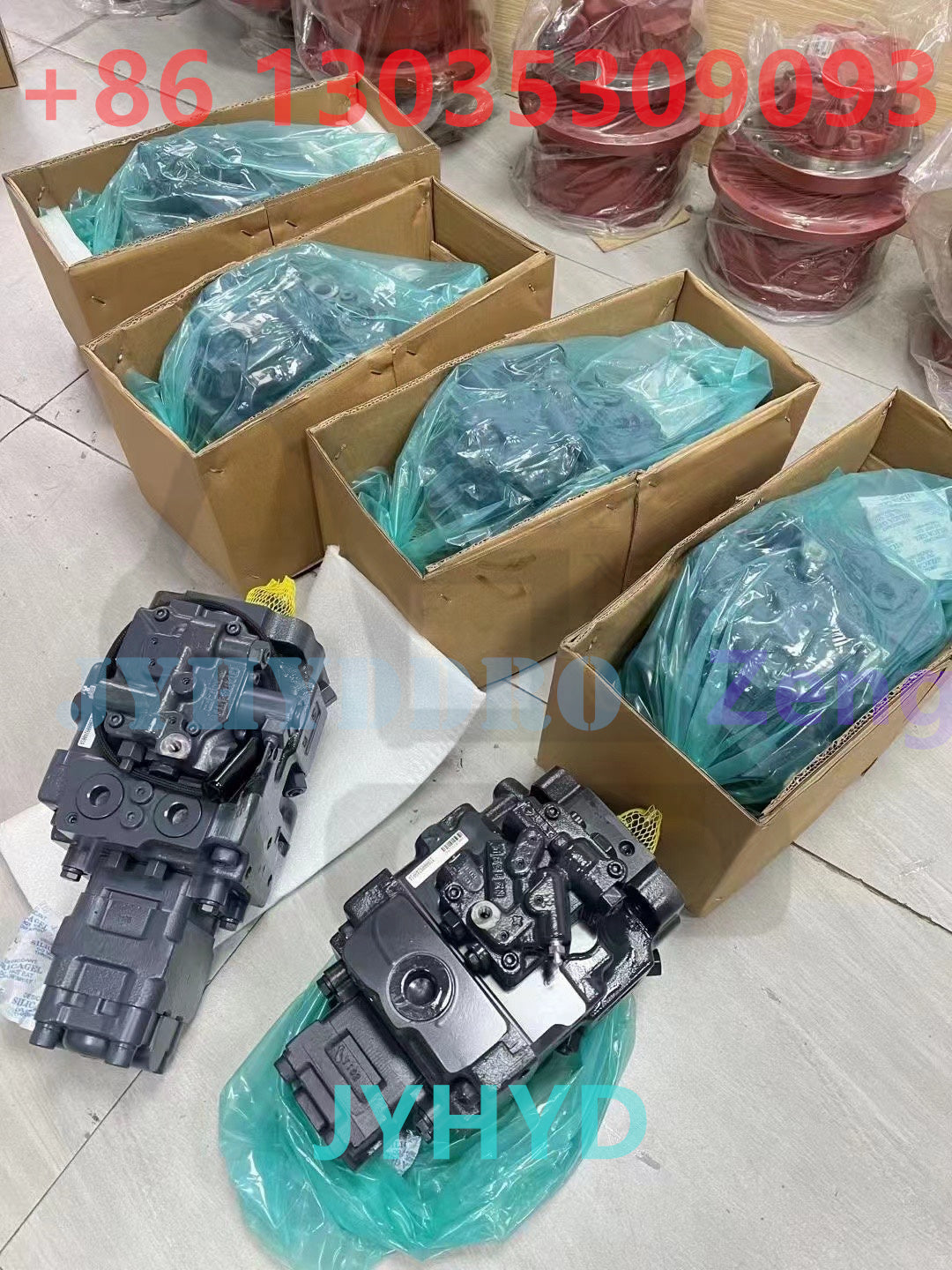 KOMATSU PC58UU-3 EXCAVATOR 708-3S-00411 HYDRAULIC MAIN PUMP