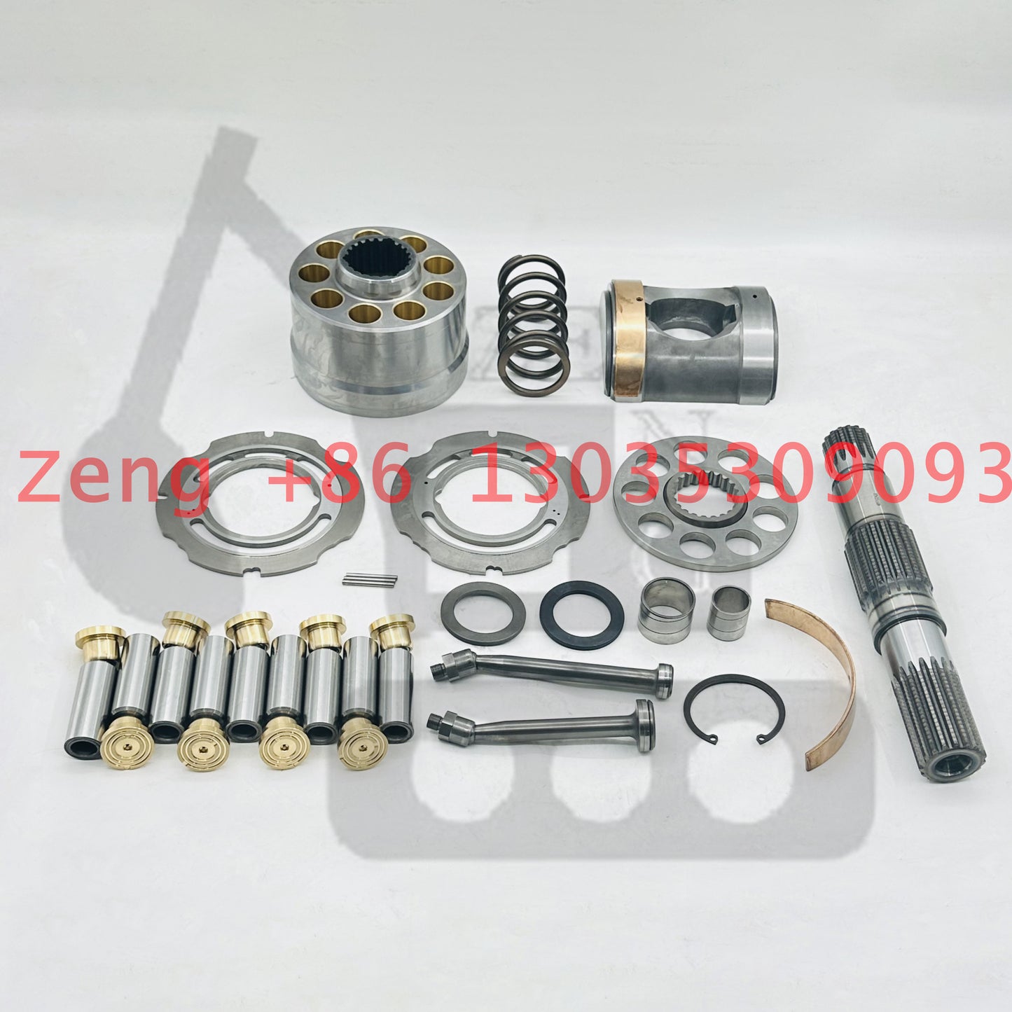 Linde HPR100 hydraulic pump valve plate