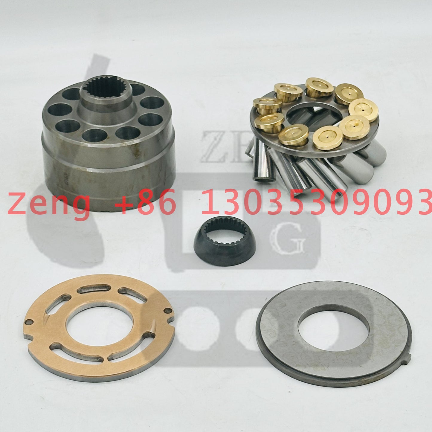 PARKER PVP23 hydraulic axial variable fixed piston pump valve plate