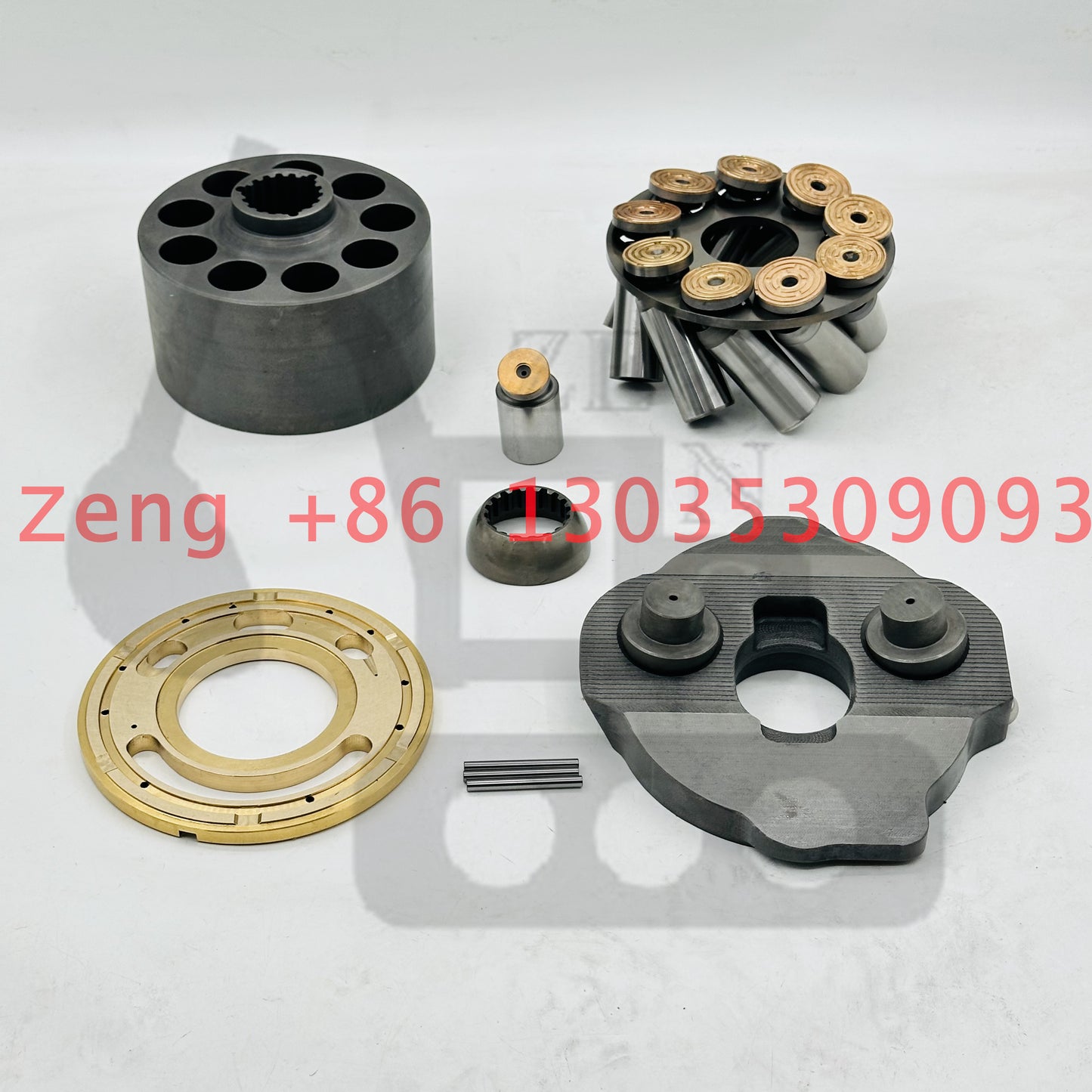 Komatsu WB100R5 backhoe loader hydraulic pump piston shoe piston subassembly