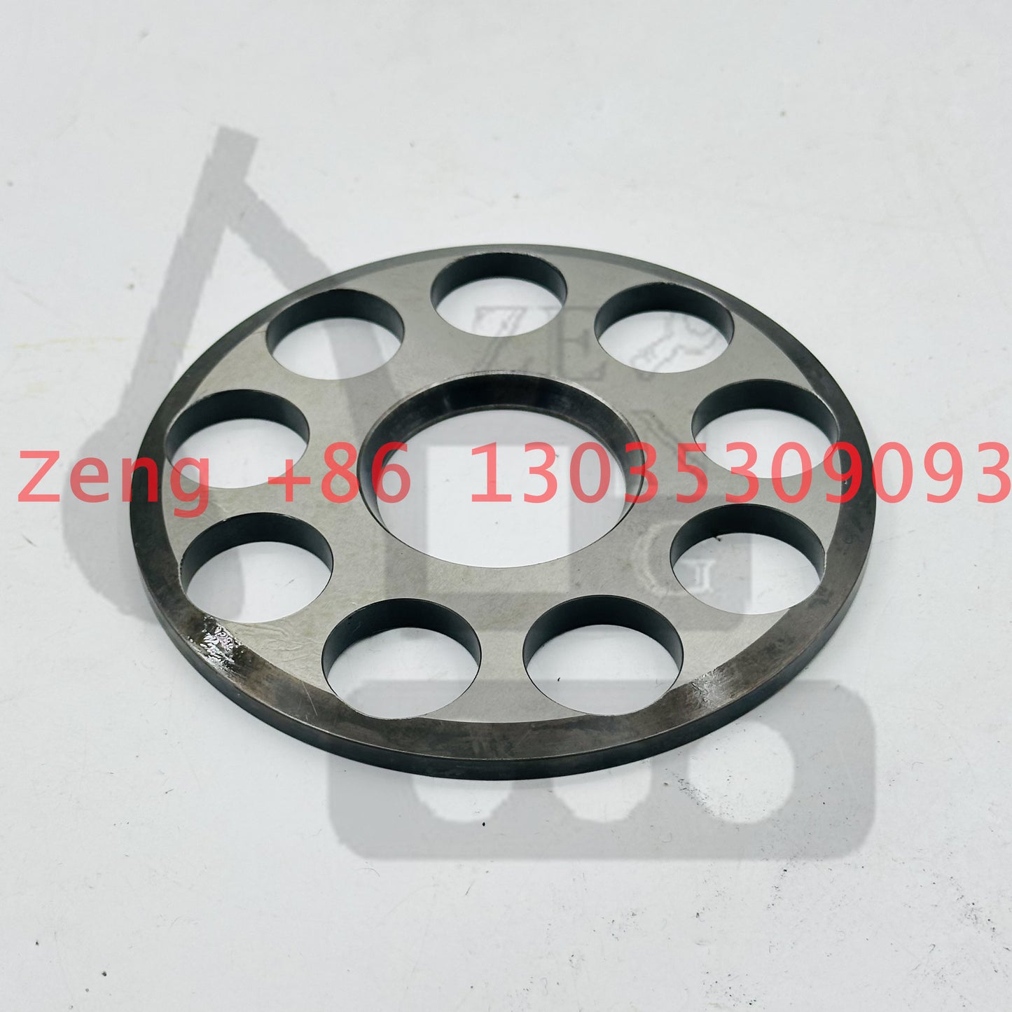 Komatsu WB100R5 backhoe loader hydraulic pump set plate retainer plate retainer shoe