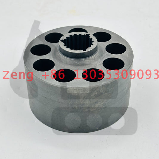 Komatsu WB100R5 backhoe loader hydraulic pump parts cylinder block rotor barrel