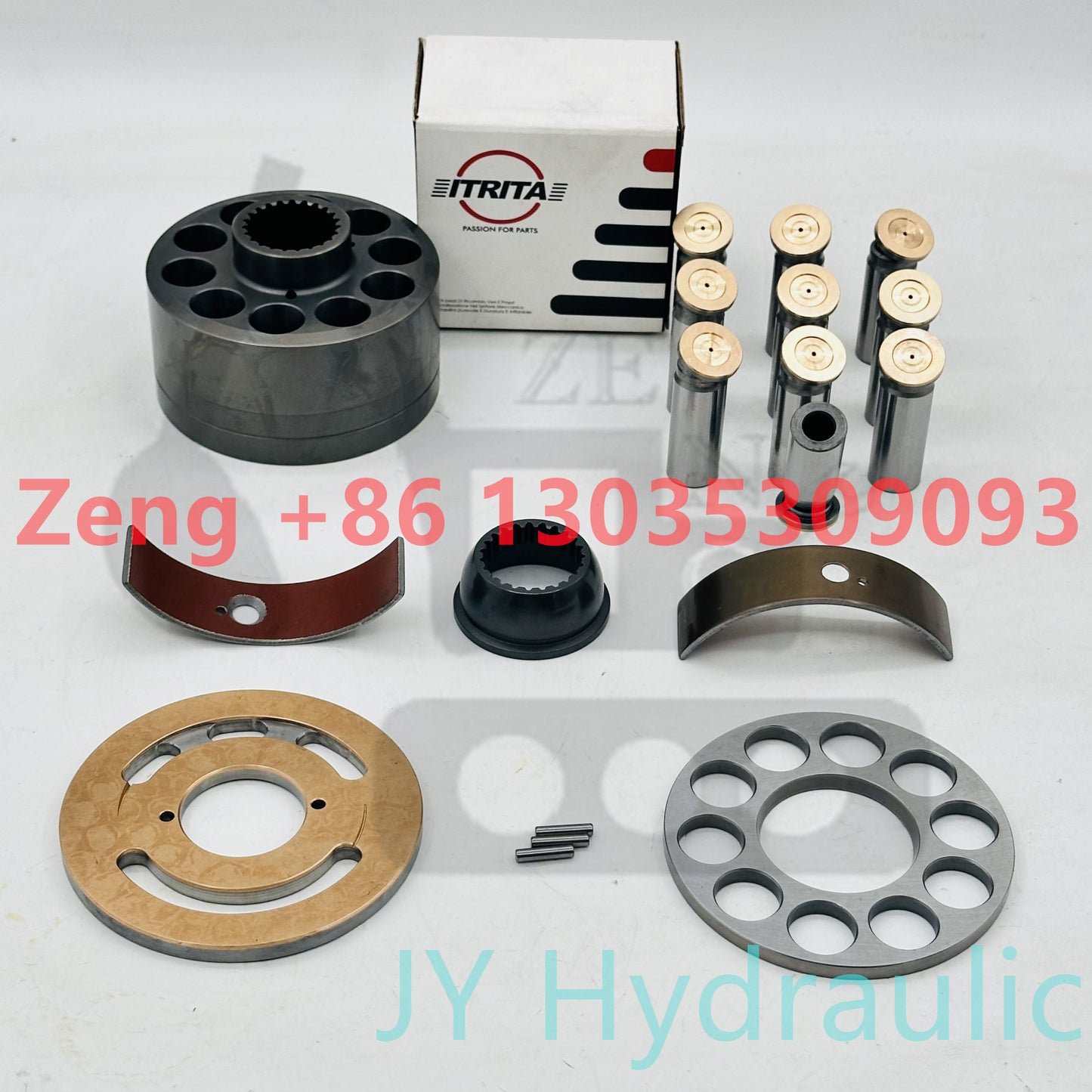 KAYABA PSVL-42CG hydraulic pump set plate retainer plate retainer shoe