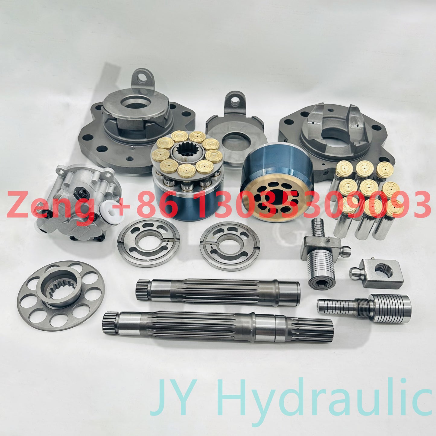 KAWASAKI K3V112 hydraulic pump drive shaft for Solar S220 excavator