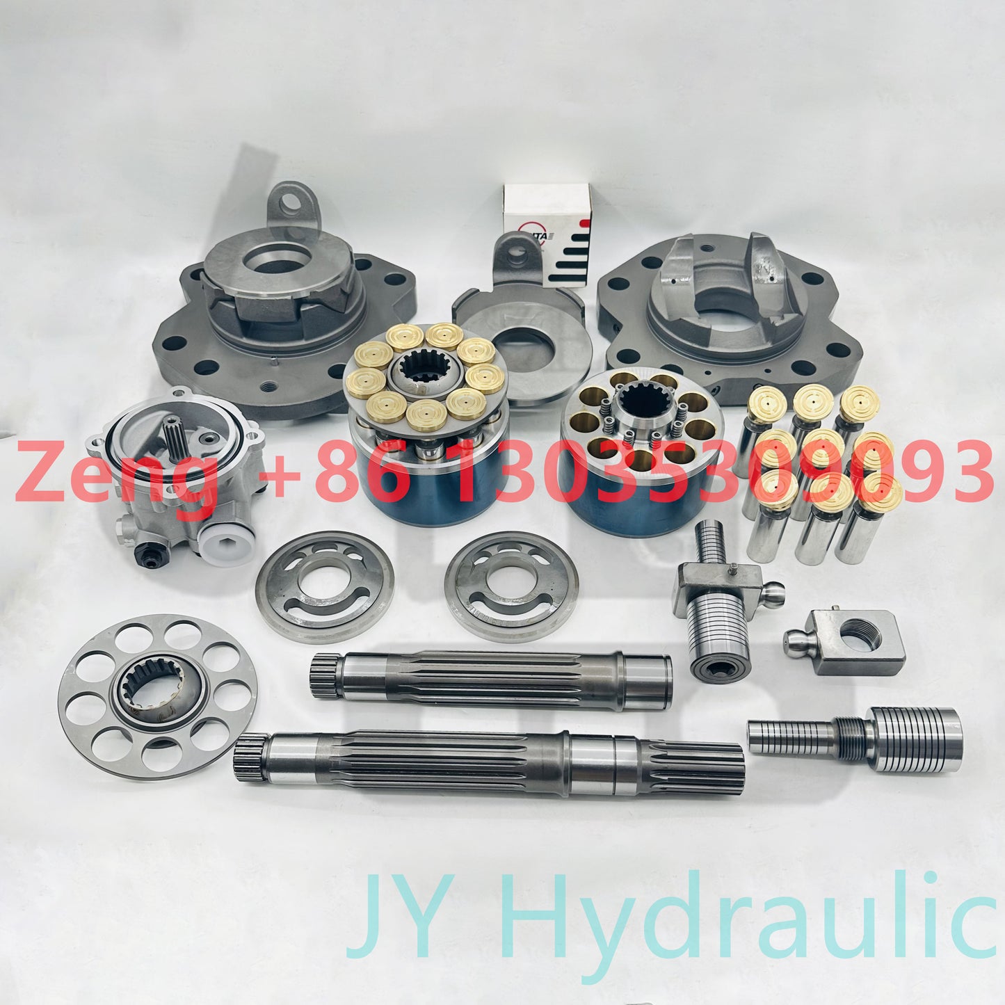 KAWASAKI K3V112 hydraulic pump drive shaft for Solar S220 excavator