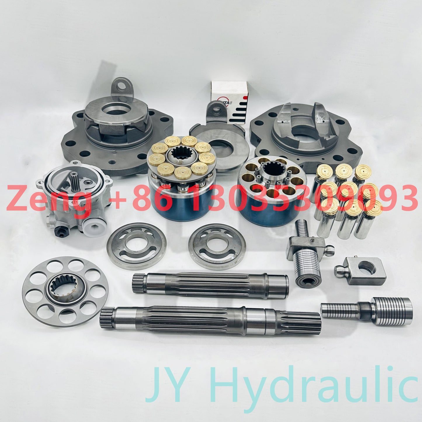 KAWASAKI K3V112 hydraulic pump drive shaft for Solar S220 excavator