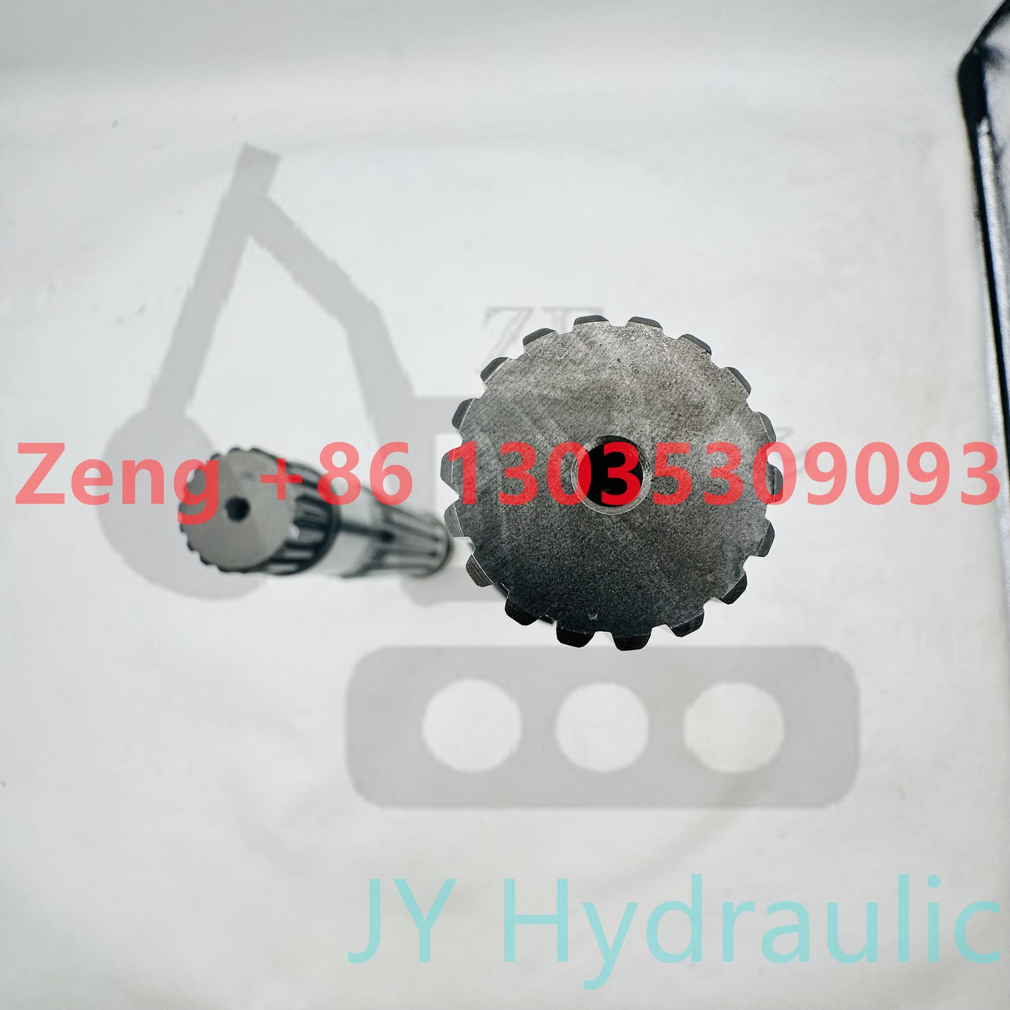 KAWASAKI K3V112 hydraulic pump drive shaft for Solar S220 excavator