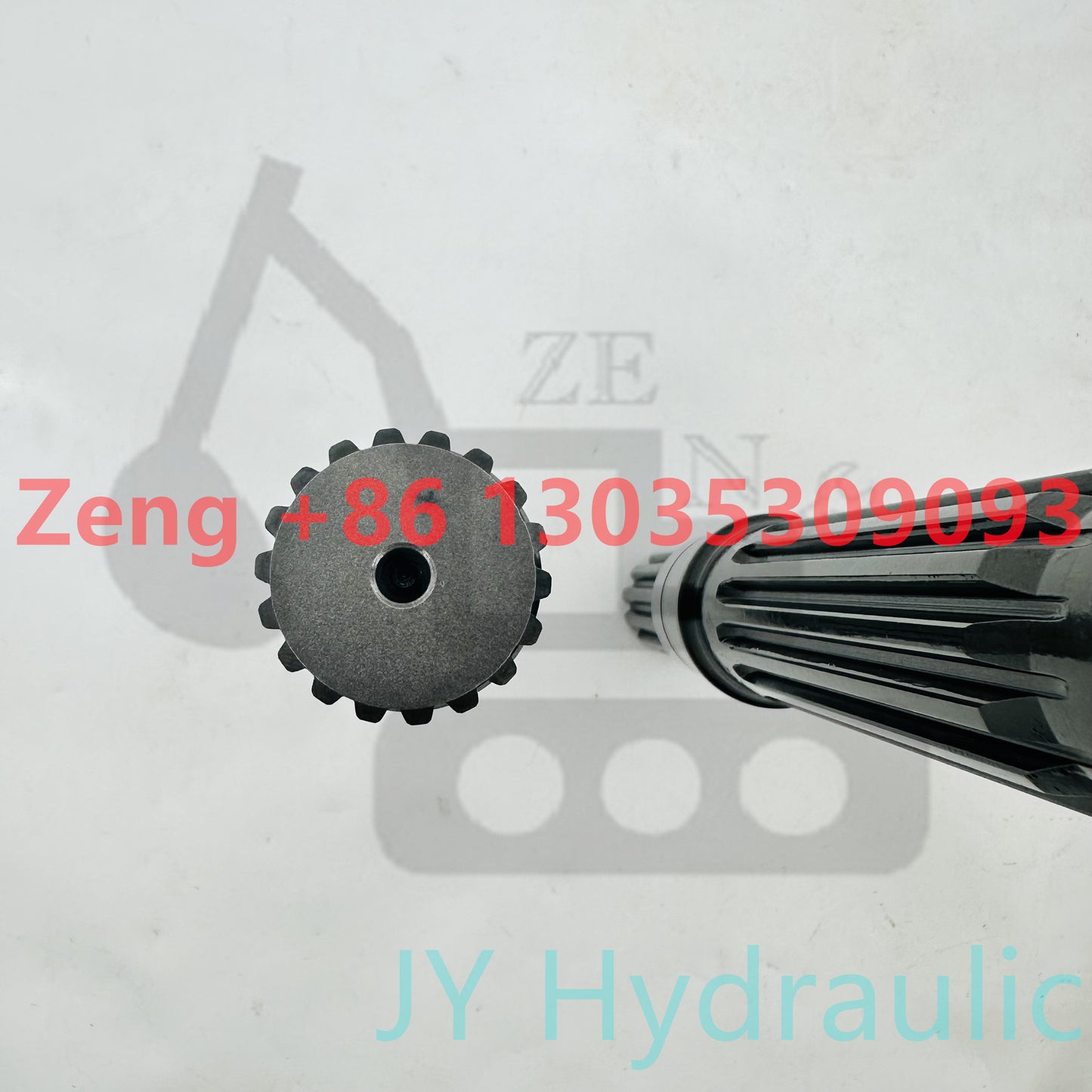 KAWASAKI K3V112 hydraulic pump drive shaft for Solar S220 excavator