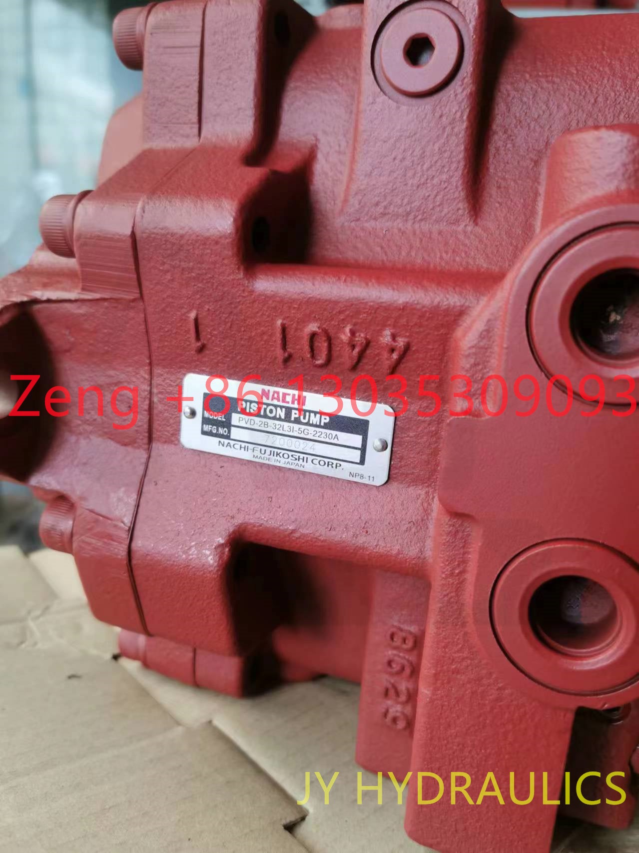 NACHI original PVD-2B-32 hydraulic pump