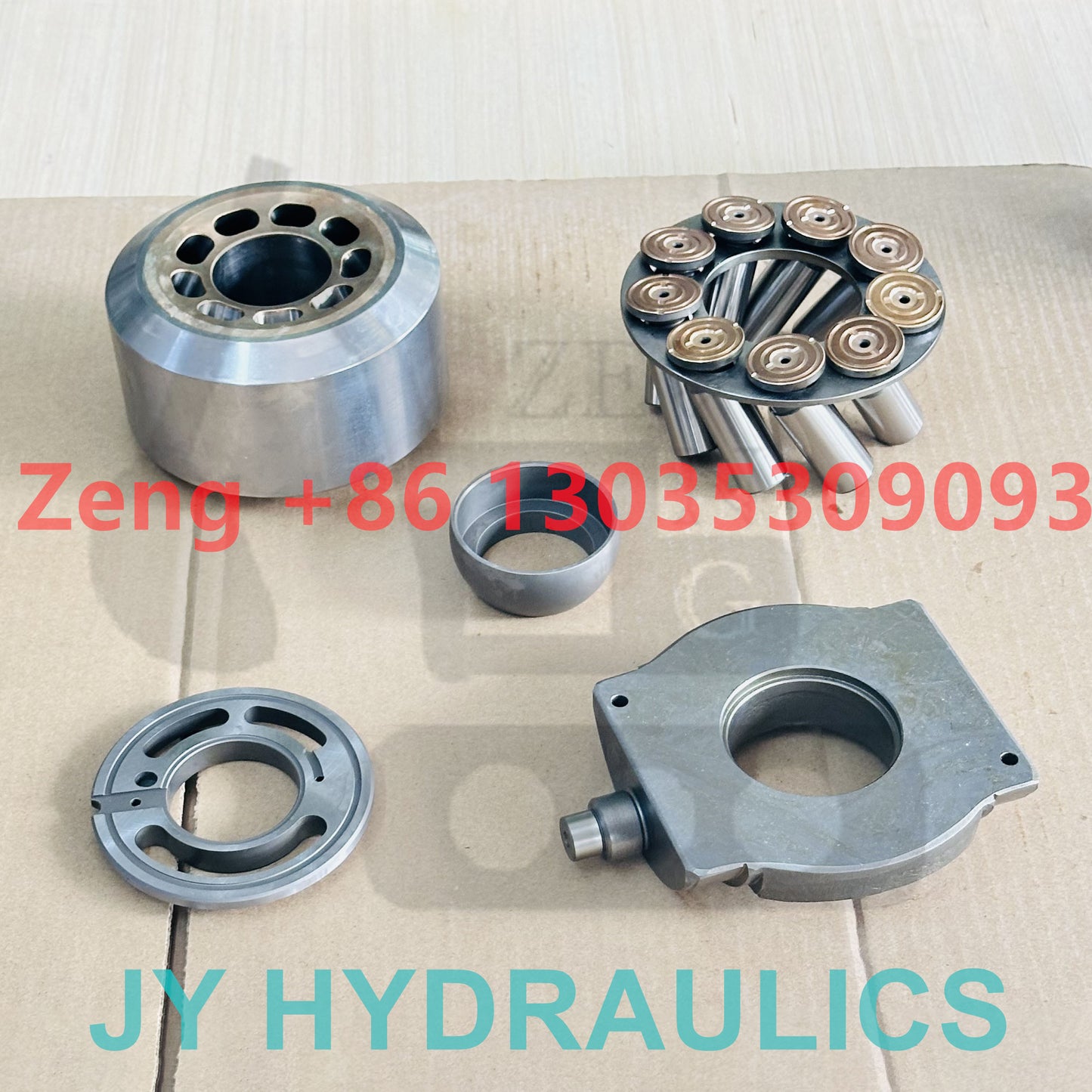 KAYABA PSV2-55T hydraulic pump set plate retainer plate retainer shoe