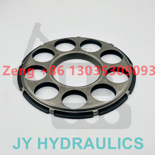 KAWASAKI M5X250 swing motor set plate retainer plate