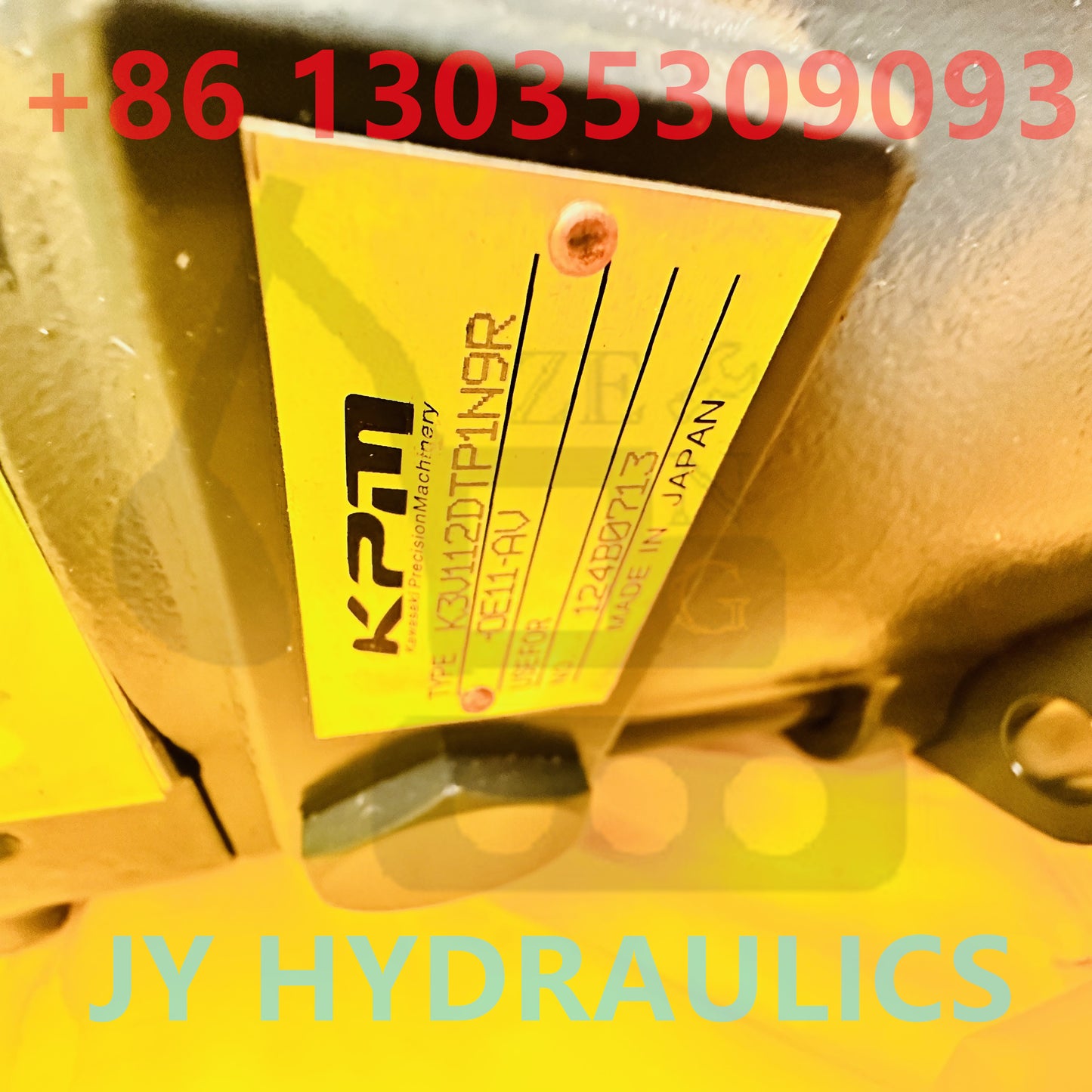 KAWASAKI K3V112DTP HYDRAULIC PUMP