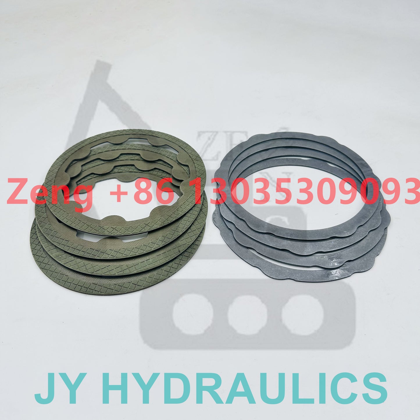 Volvo EC210D excavator final drive travel motor friction plate and separation plate