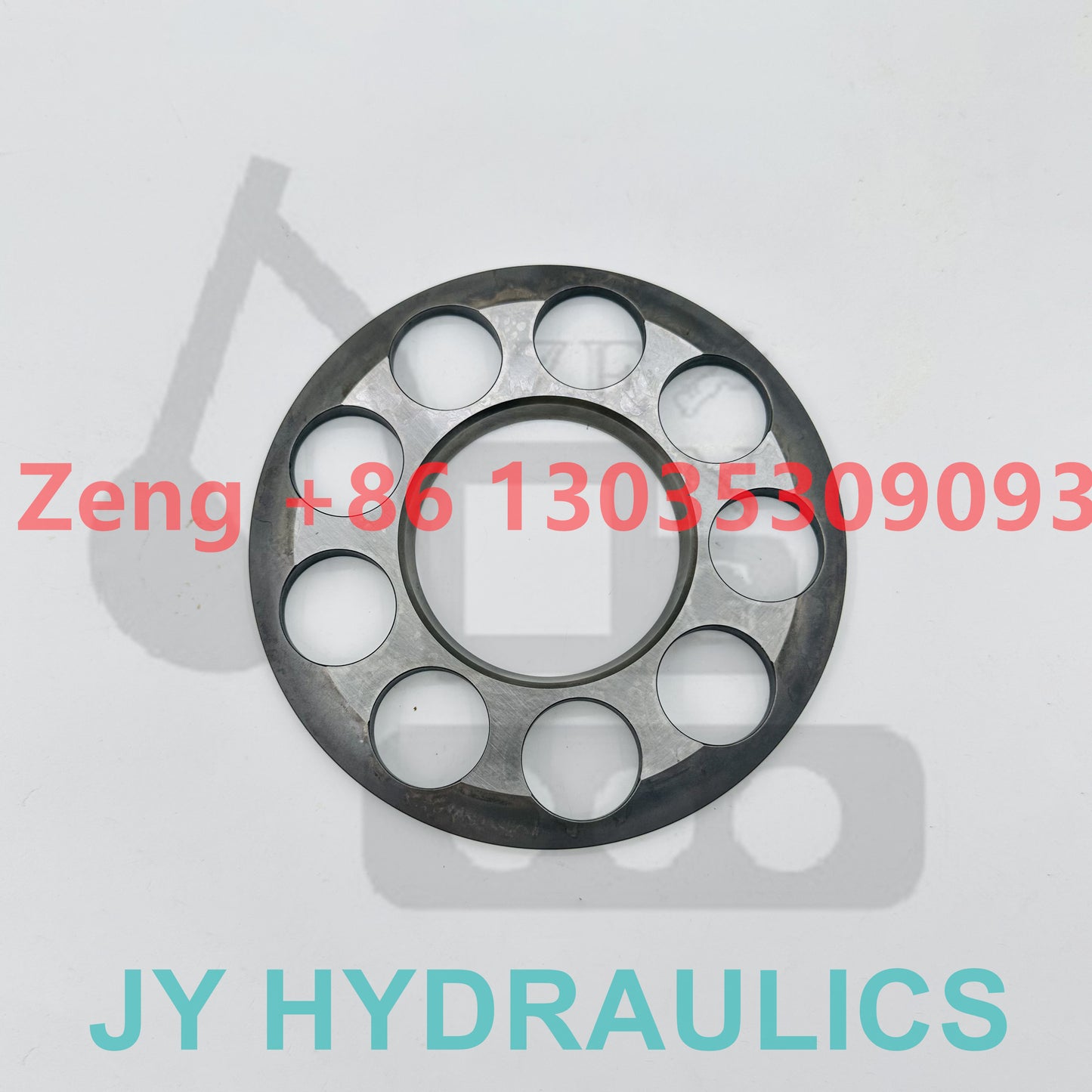 KOMATSU D155AX-6 bulldozer fan motor set plate retainer plate retainer shoe