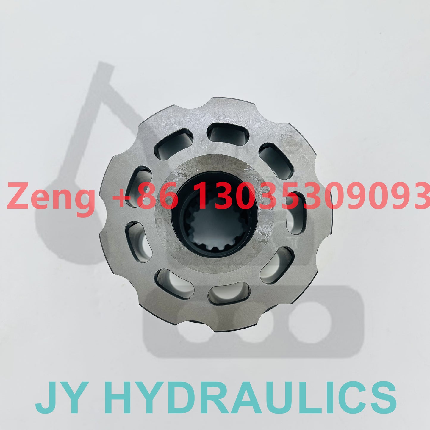 KOMATSU D155AX-6 bulldozer fan motor cylinder block rotor barrel