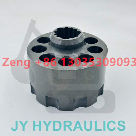 KOMATSU D155AX-6 bulldozer fan motor cylinder block rotor barrel