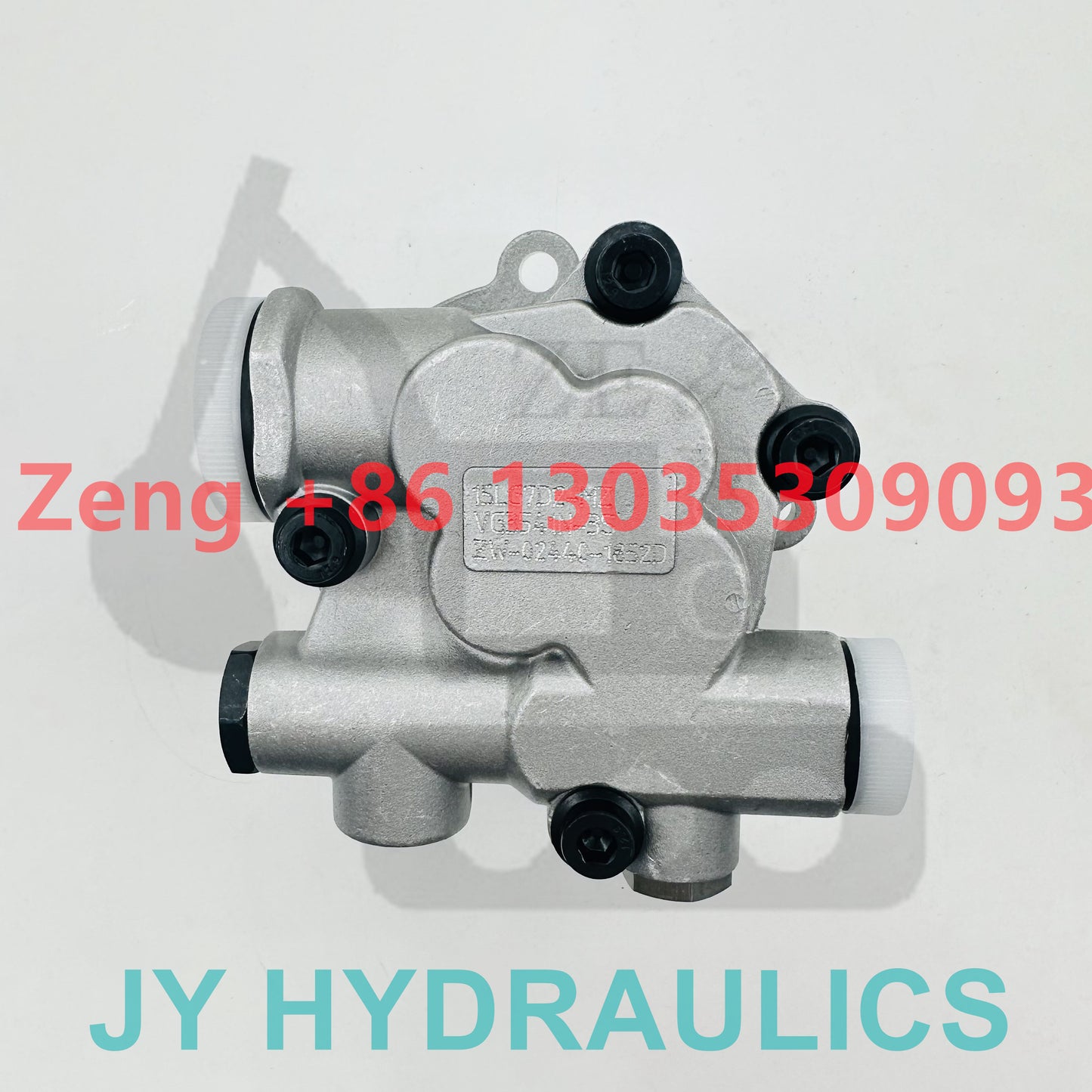 KAWASAKI K3V112 hydraulic pump 2 holes pilot pump gear pump