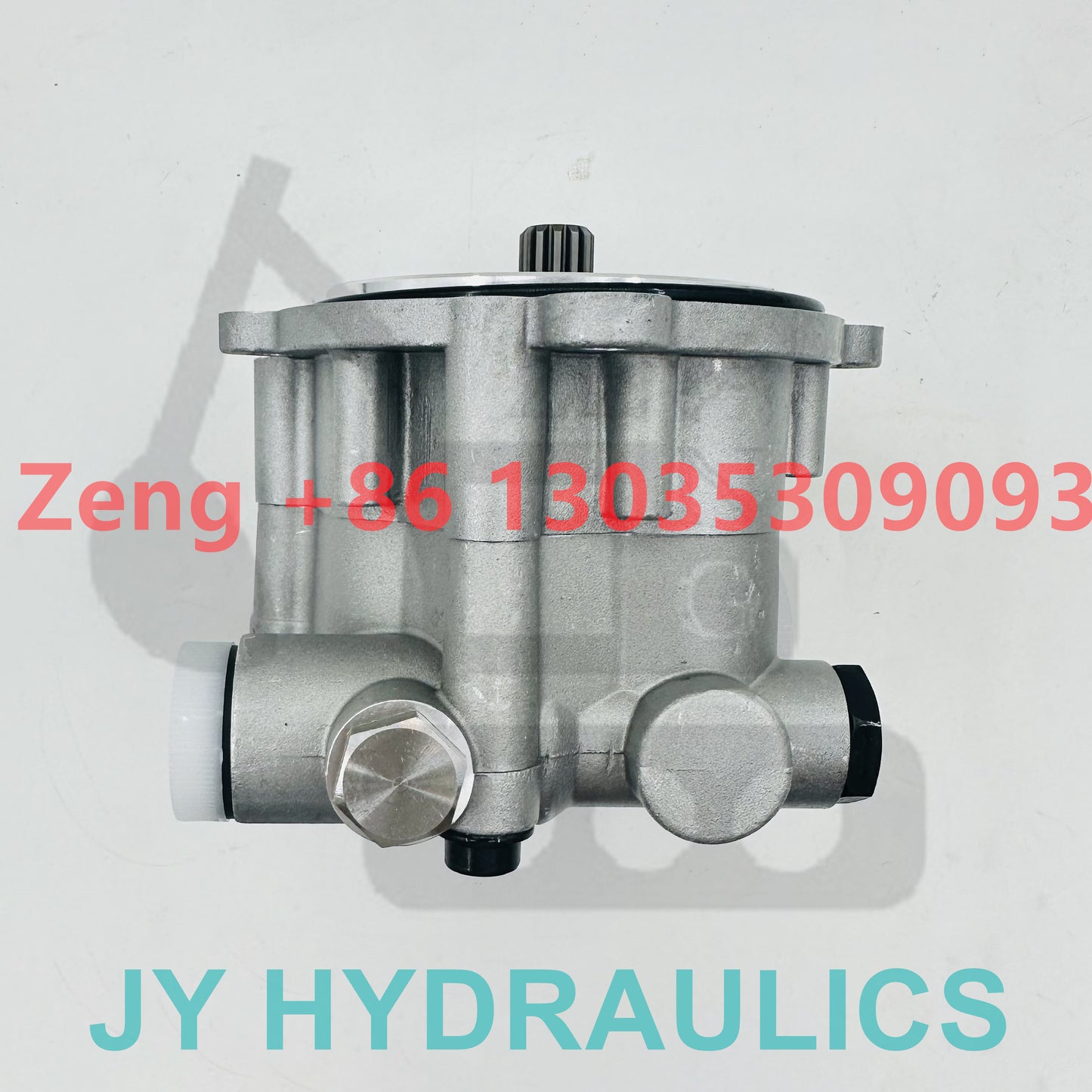 KAWASAKI K3V112 hydraulic pump 2 holes pilot pump gear pump