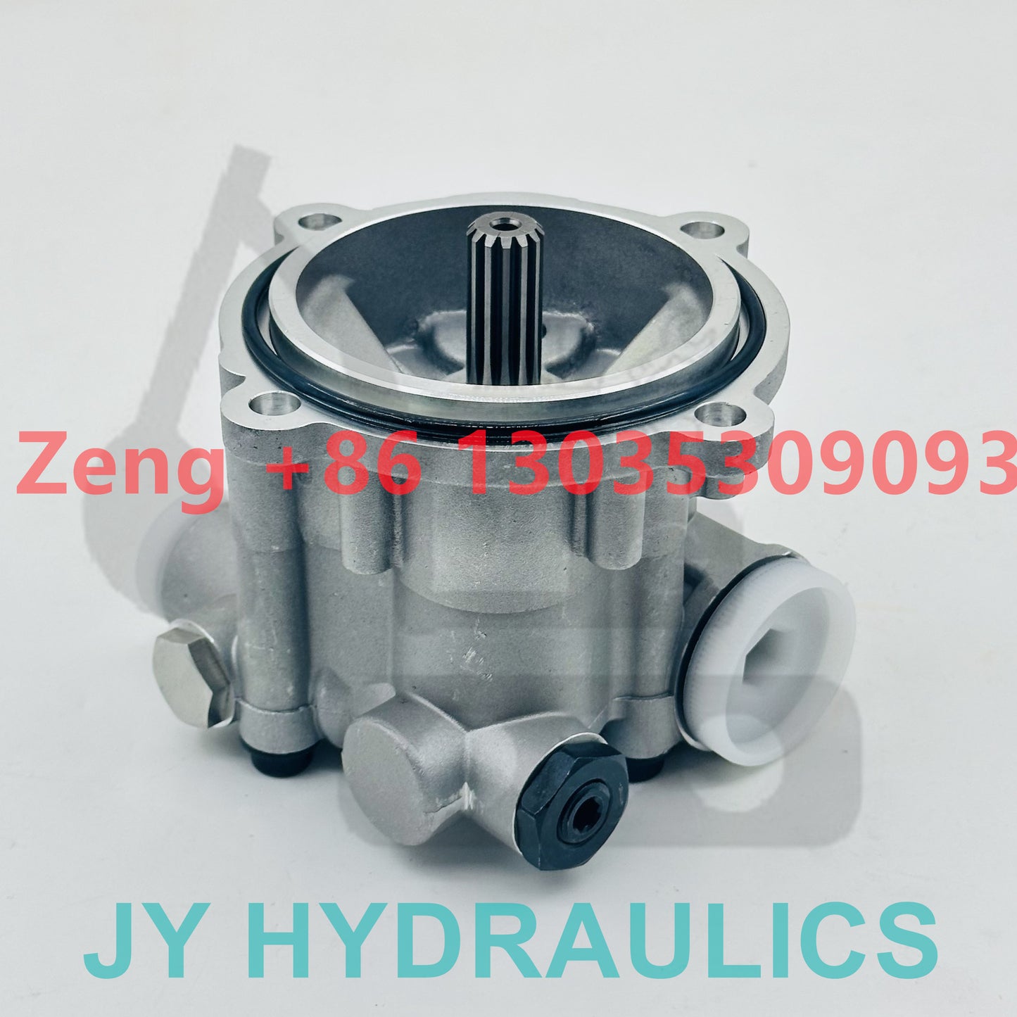 KAWASAKI K3V112 hydraulic pump 2 holes pilot pump gear pump