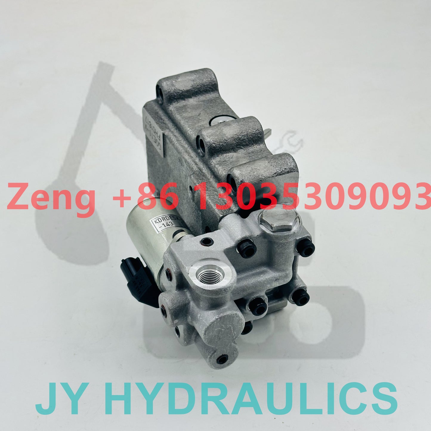 KAWASAKI K5V140DTP hydraulic pump regulator for KOBELCO SK350-8 excavator