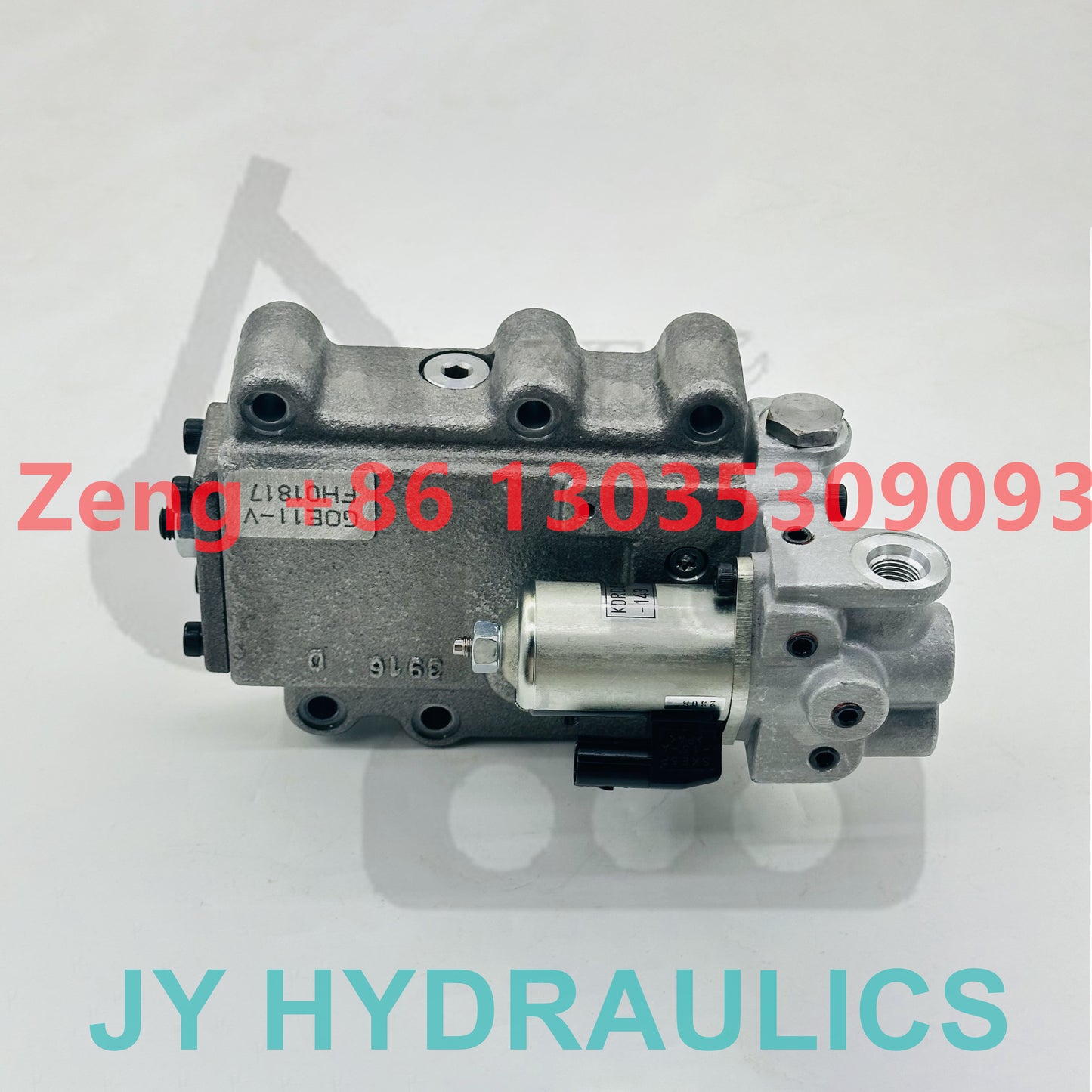 KAWASAKI K5V140DTP hydraulic pump regulator for KOBELCO SK350-8 excavator