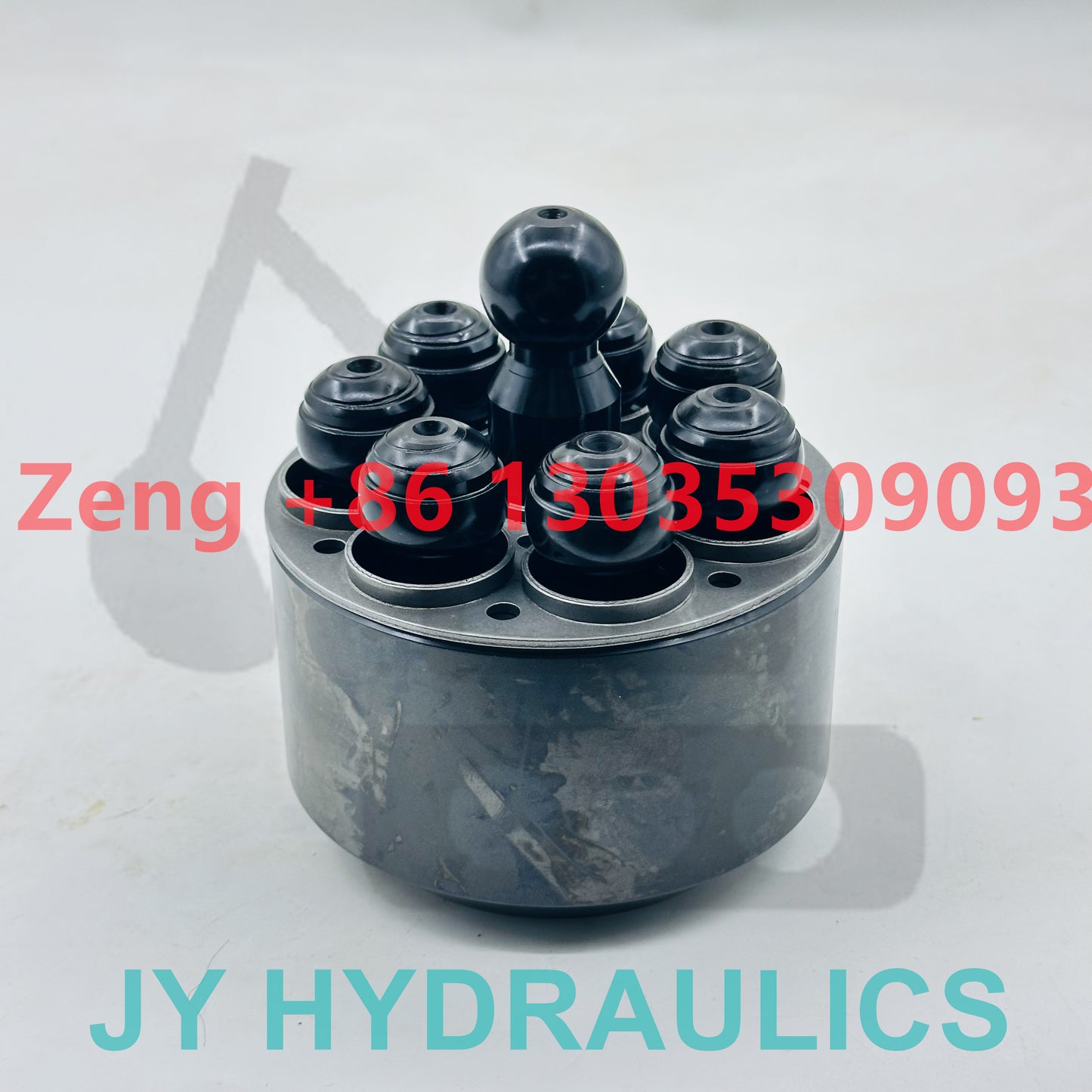 Rexroth A6VM107 final drive travel motor rotary group