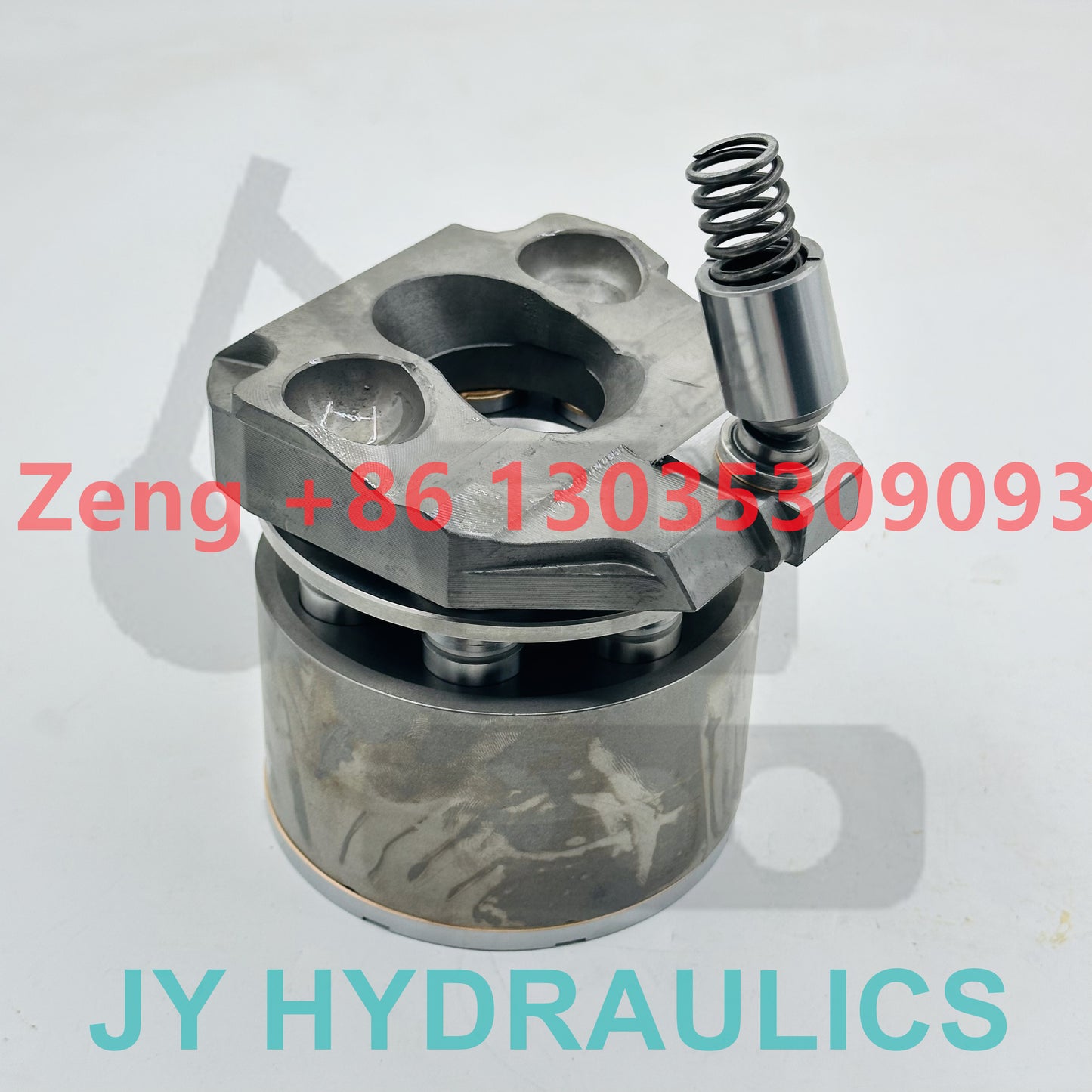 Komatsu P7E01007 hydraulic pump yoke piston with spring