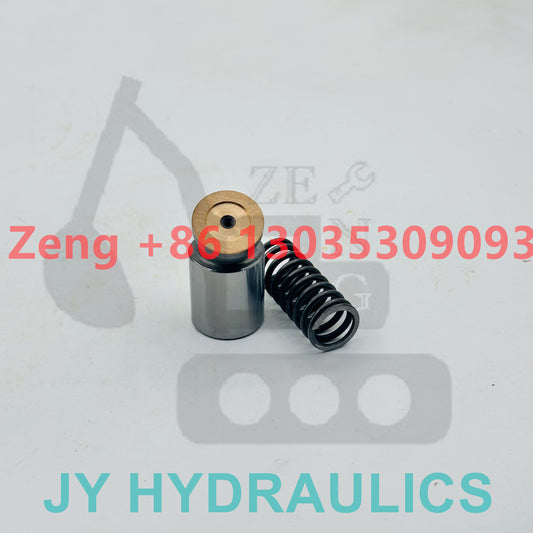 Komatsu P7E01007 hydraulic pump yoke piston with spring